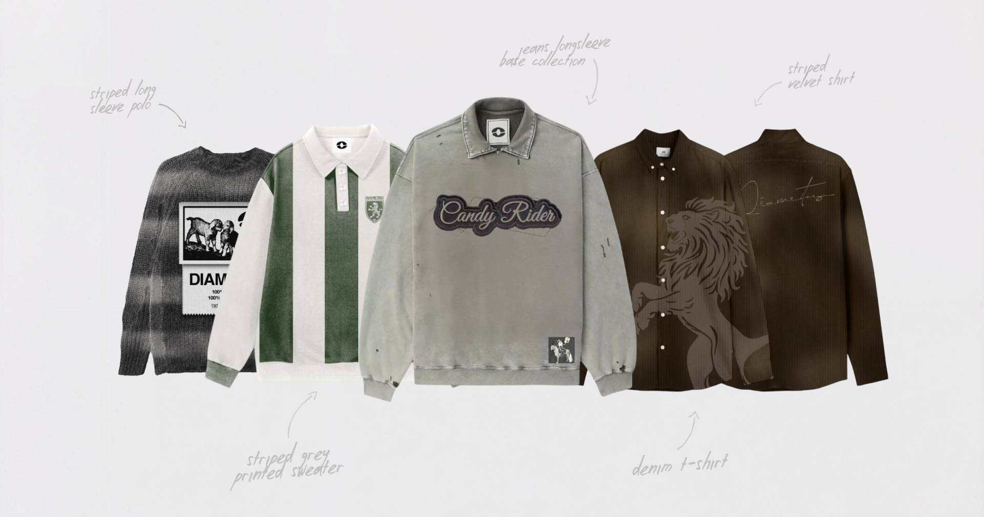 DIAMETRO — CLOTHING BRAND IDENTITY — Изображение №9 — Брендинг на Dprofile