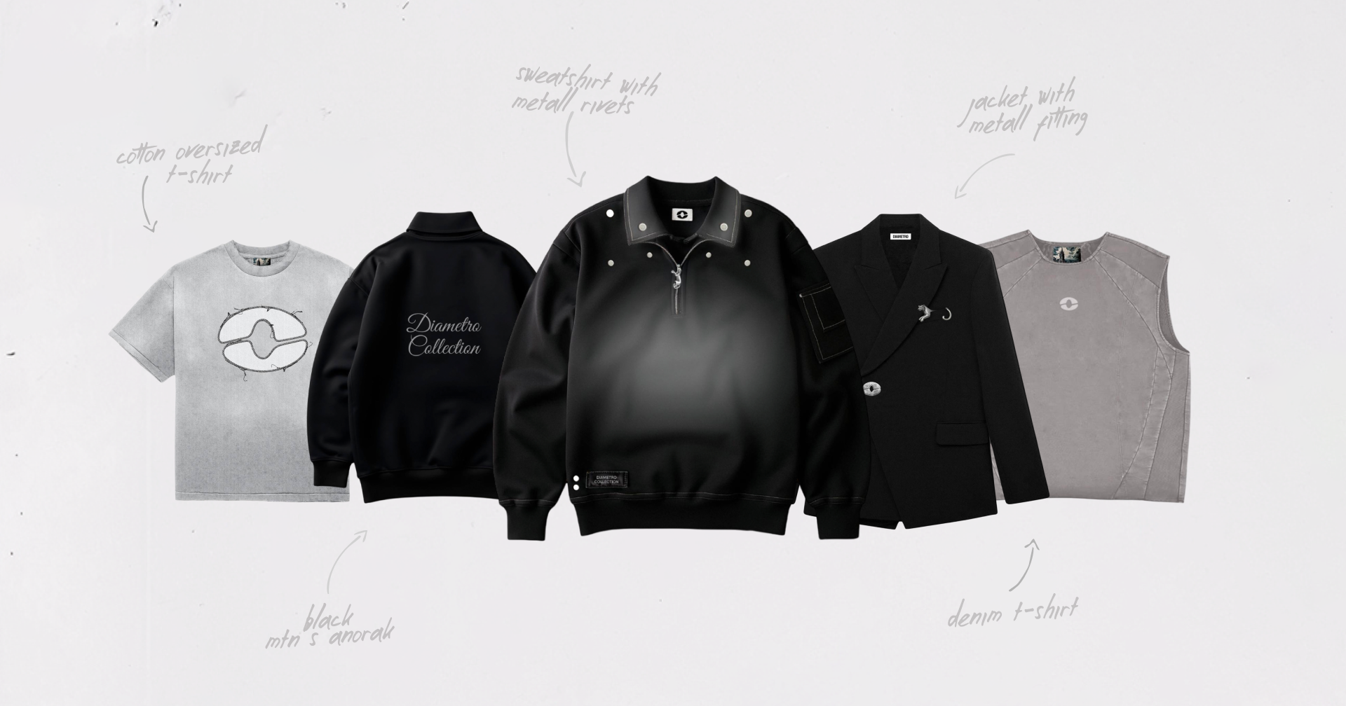 DIAMETRO — CLOTHING BRAND IDENTITY — Изображение №8 — Брендинг на Dprofile