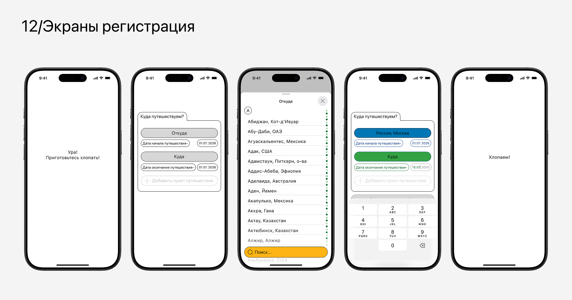 Мобильное приложения для путешествий — TripTrack — Изображение №20 — Интерфейсы на Dprofile
