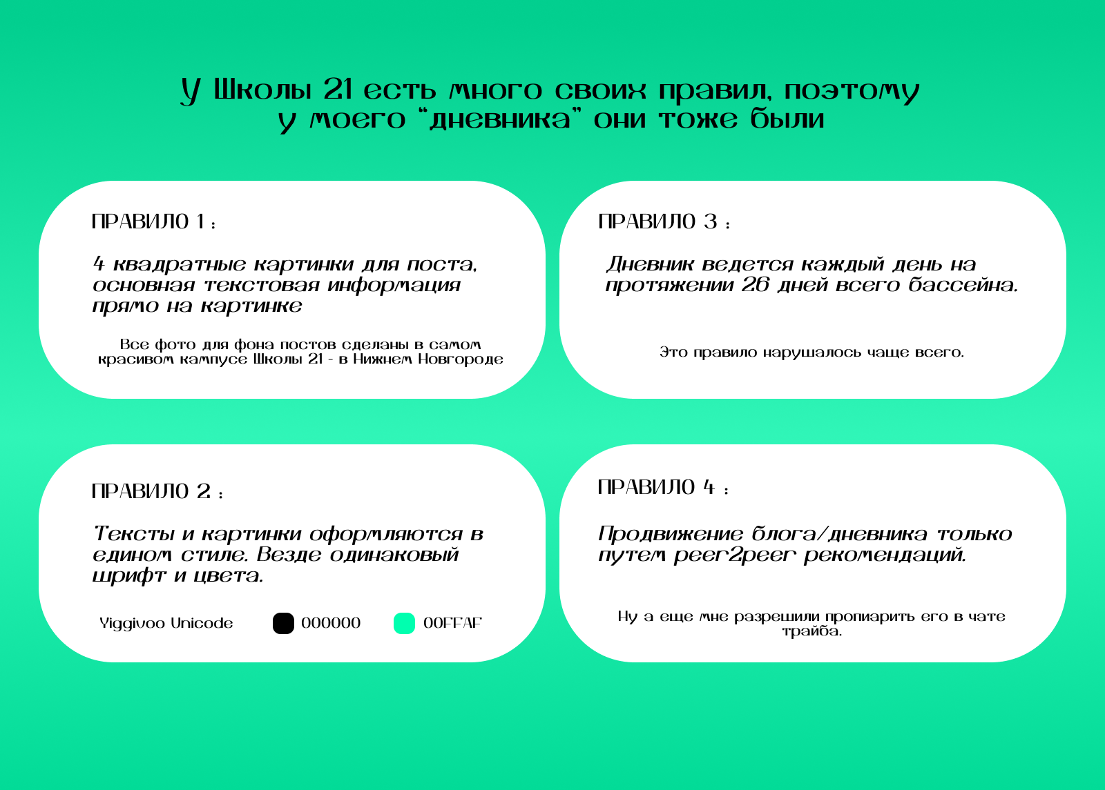 ТГ-дневник участника бассейна Школы-21 — Изображение №2 — Брендинг, Маркетинг на Dprofile