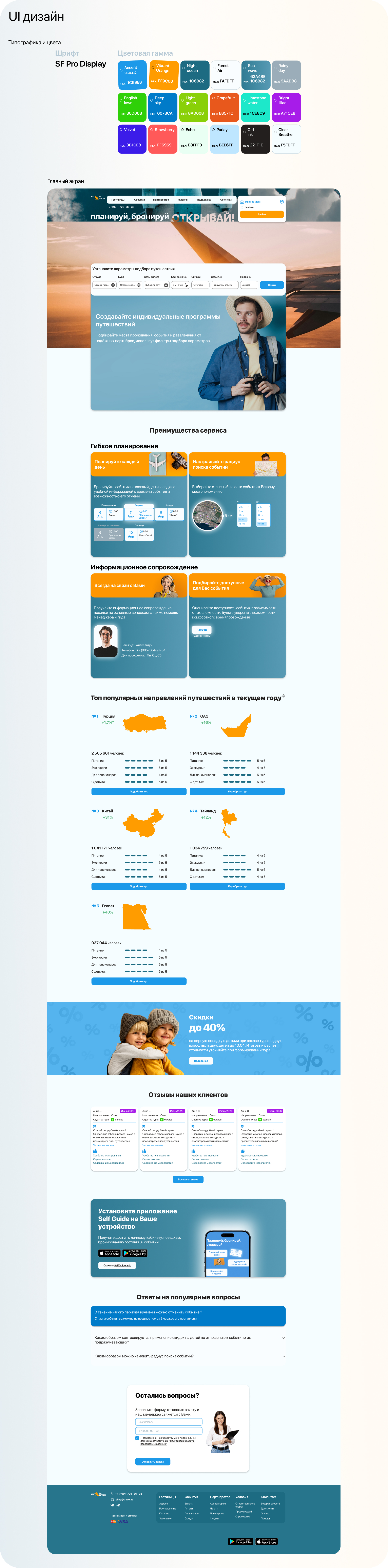 Cервис комплексного планирования путешествий — Изображение №3 — Интерфейсы на Dprofile