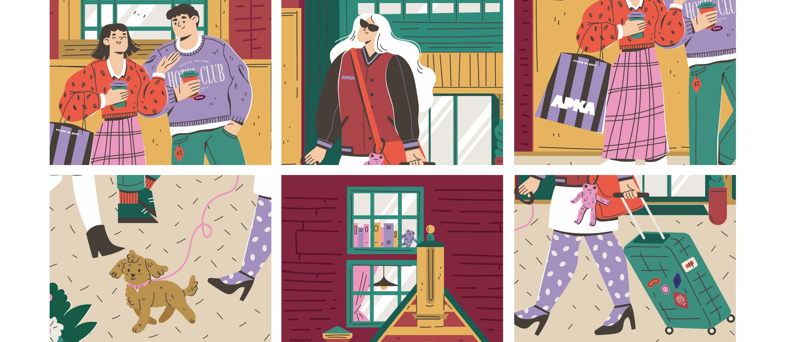 illustration for hotel ARKA — Изображение №3 — Иллюстрация на Dprofile