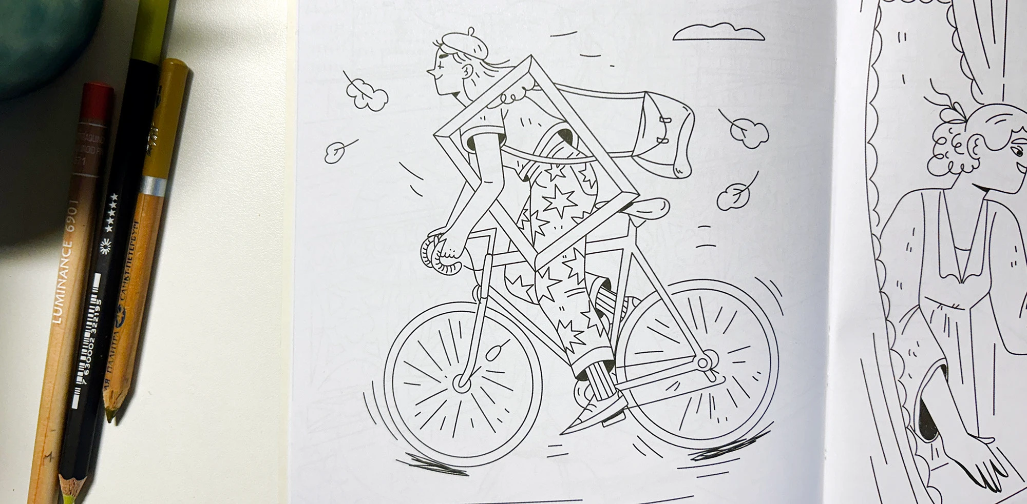 colouringbook about St. Petersburg — Изображение №7 — Иллюстрация на Dprofile