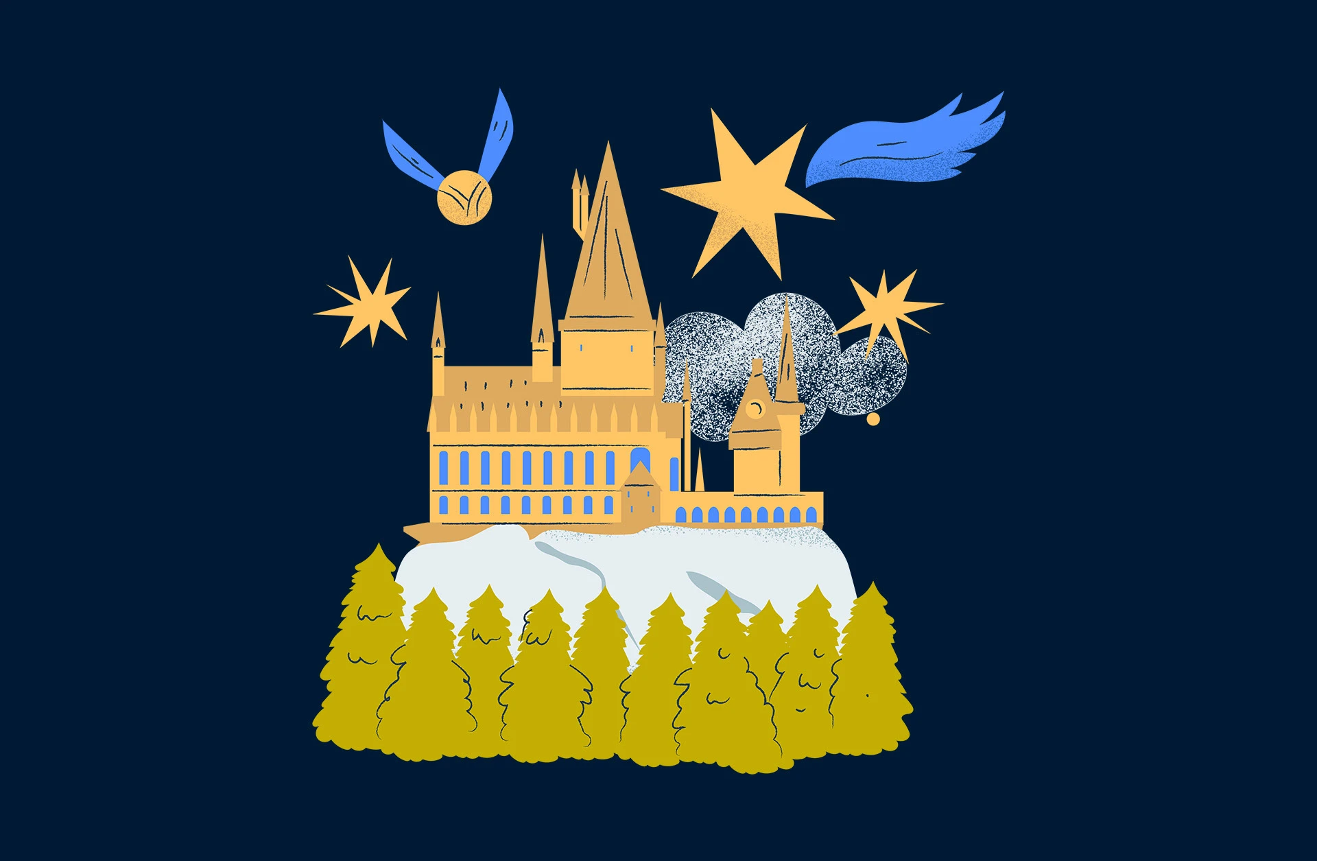 Xmas OZON&TimeOut — Изображение №8 — Иллюстрация, Маркетинг на Dprofile