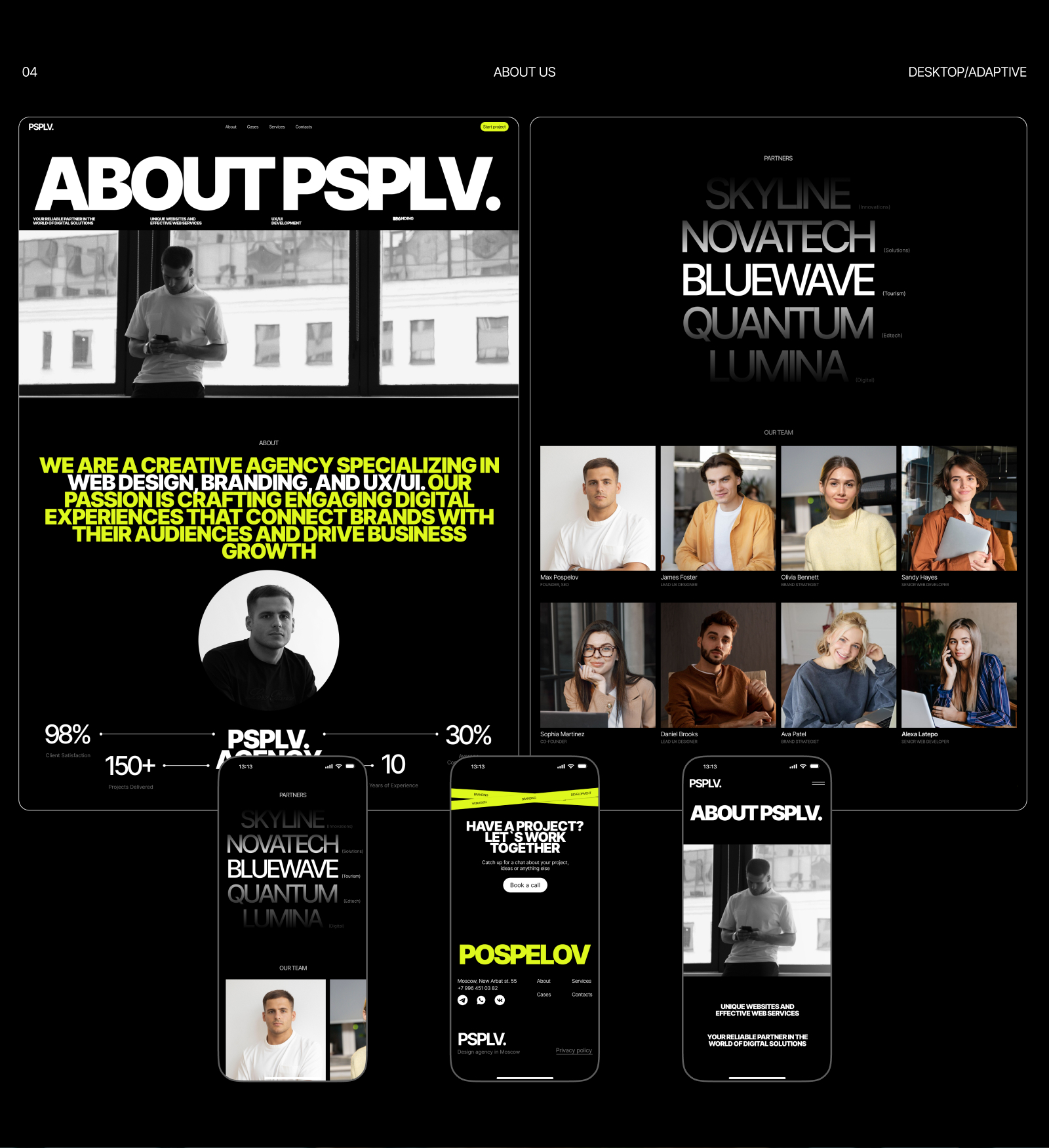 POSPELOV AGENCY — Изображение №11 — Интерфейсы на Dprofile