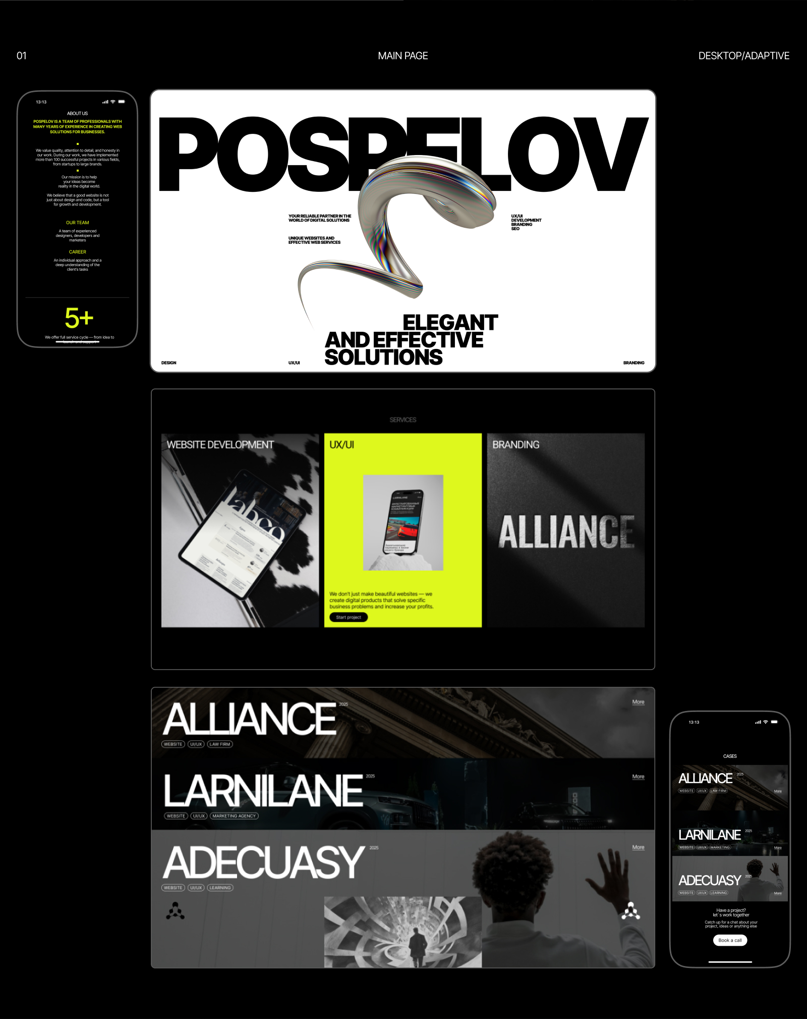 POSPELOV AGENCY — Изображение №4 — Интерфейсы на Dprofile