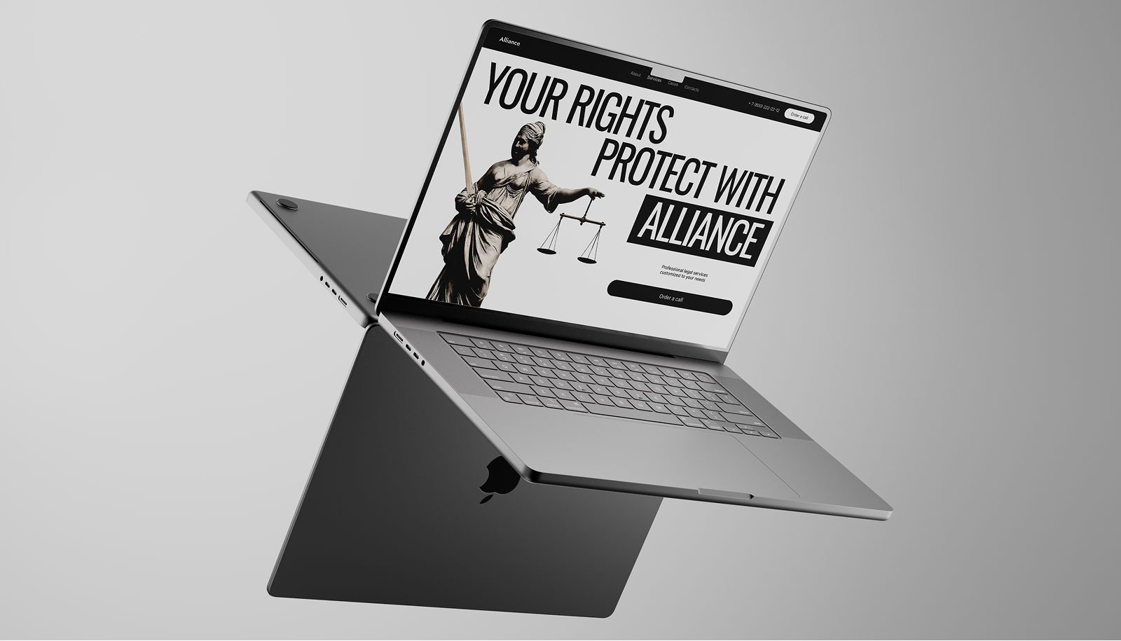 Alliance | Law firm — Изображение №2 — Интерфейсы на Dprofile