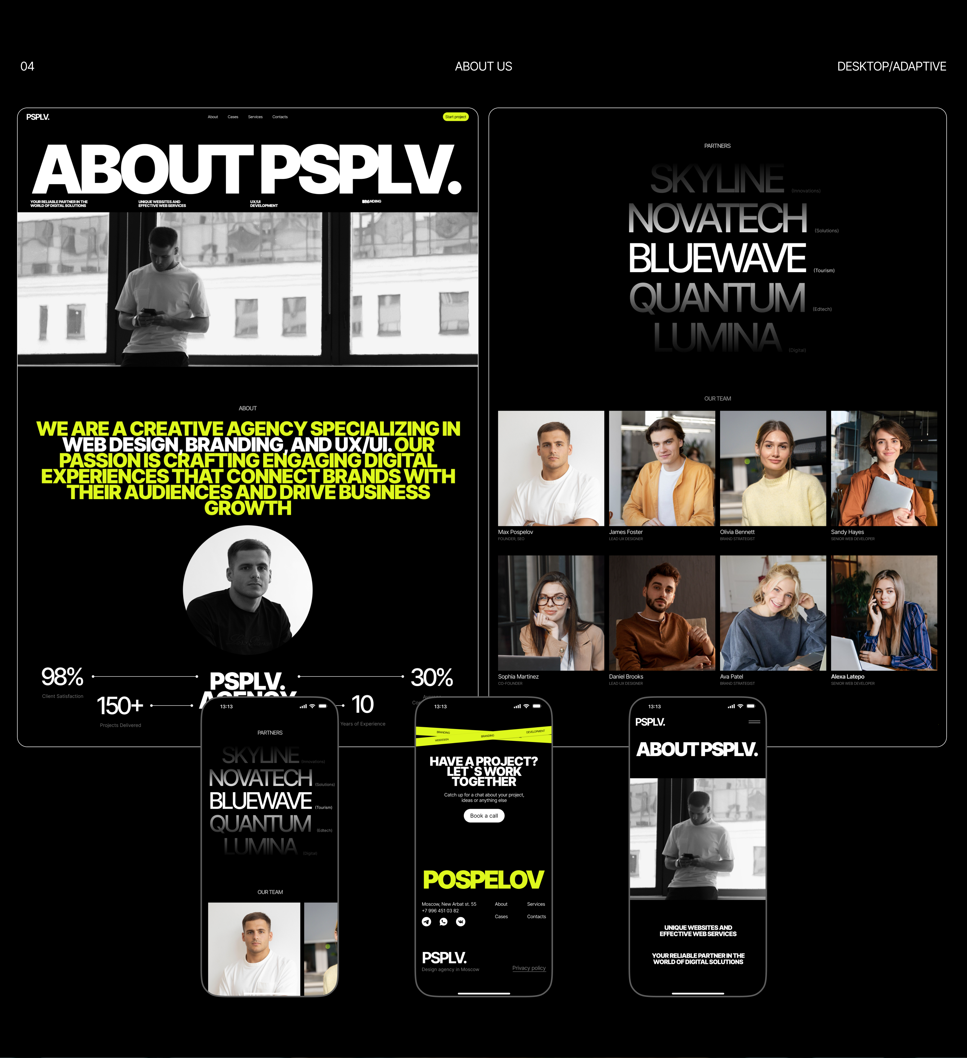 POSPELOV AGENCY — Изображение №11 — Интерфейсы на Dprofile