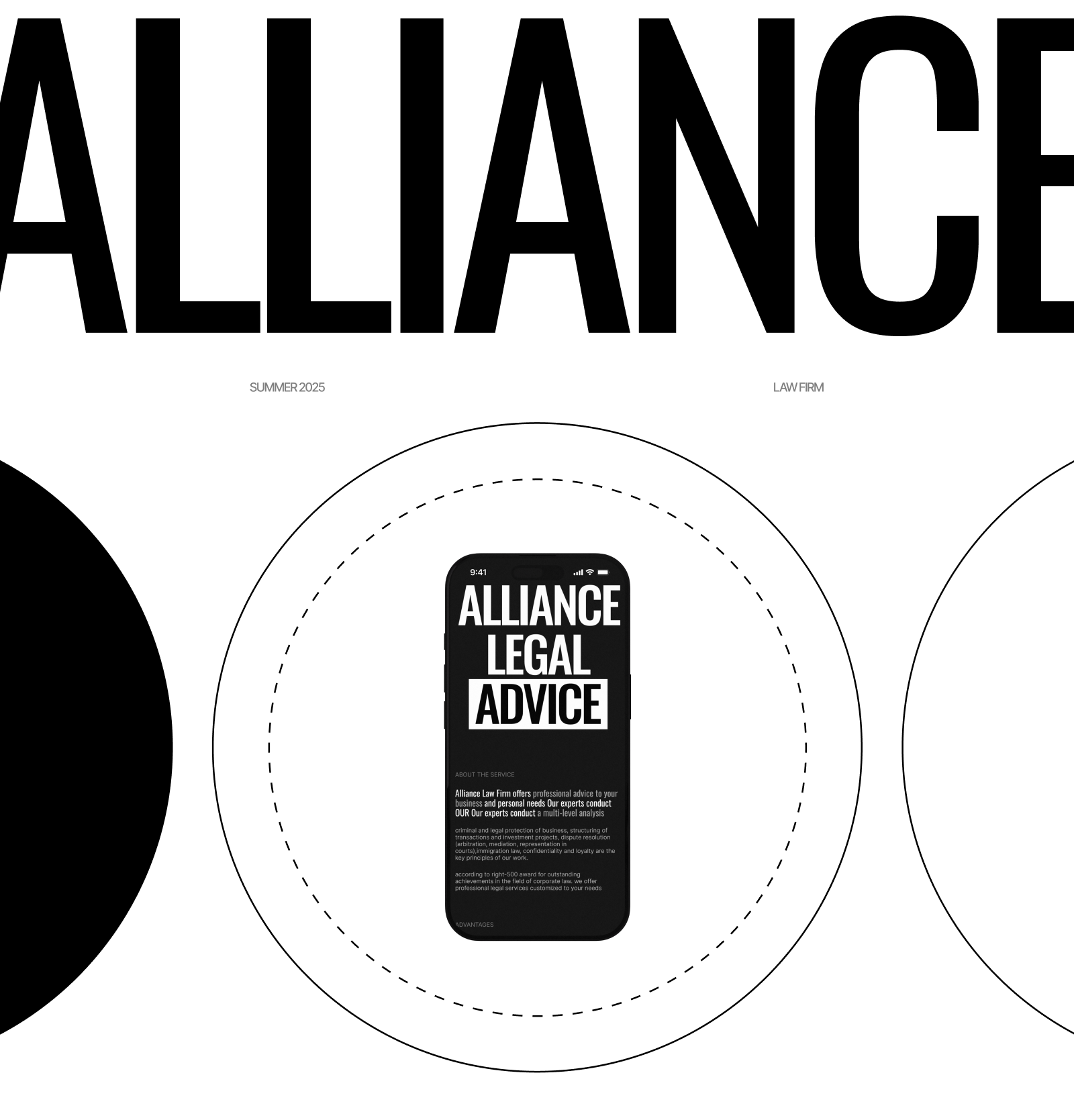 Alliance | Law firm — Изображение №7 — Интерфейсы на Dprofile