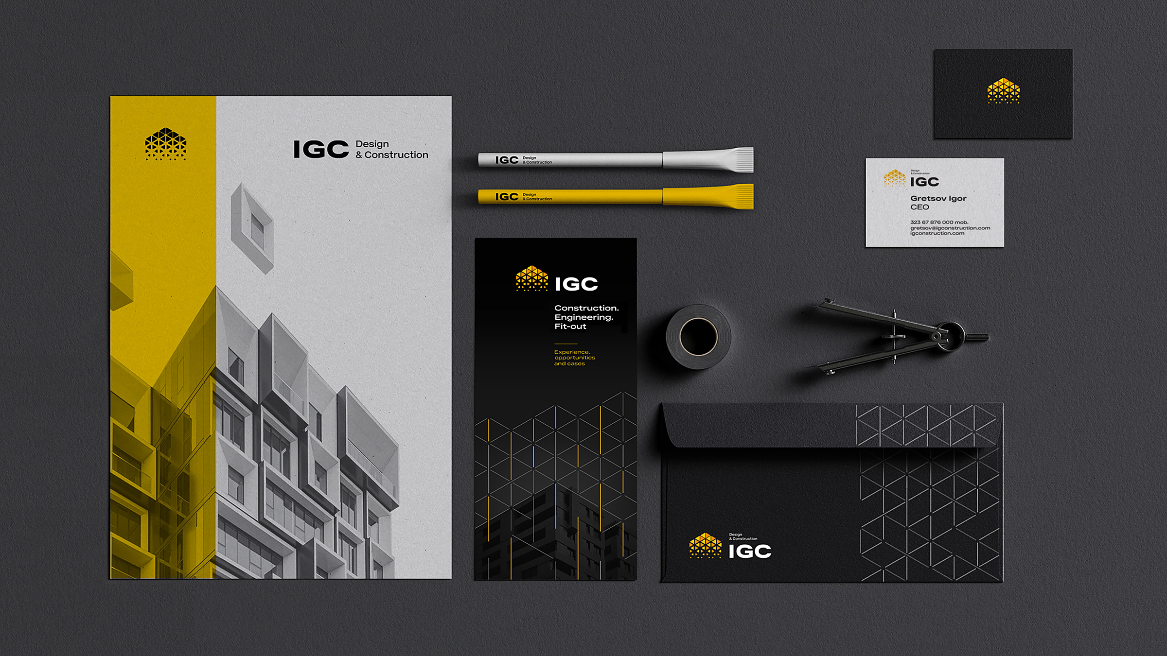 IGC Design & Construction — Изображение №7 — Брендинг на Dprofile