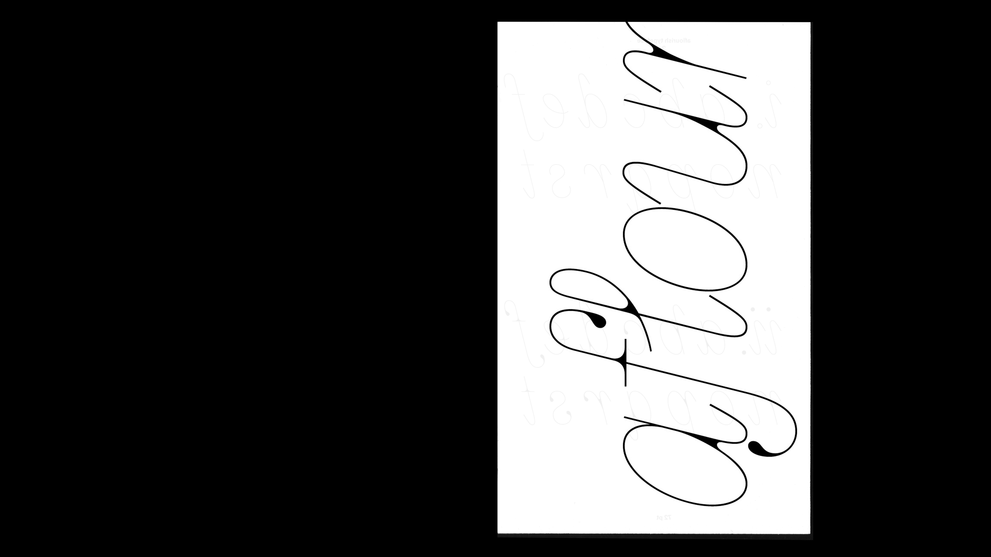 Aflourish Typeface — Изображение №24 — Графика на Dprofile