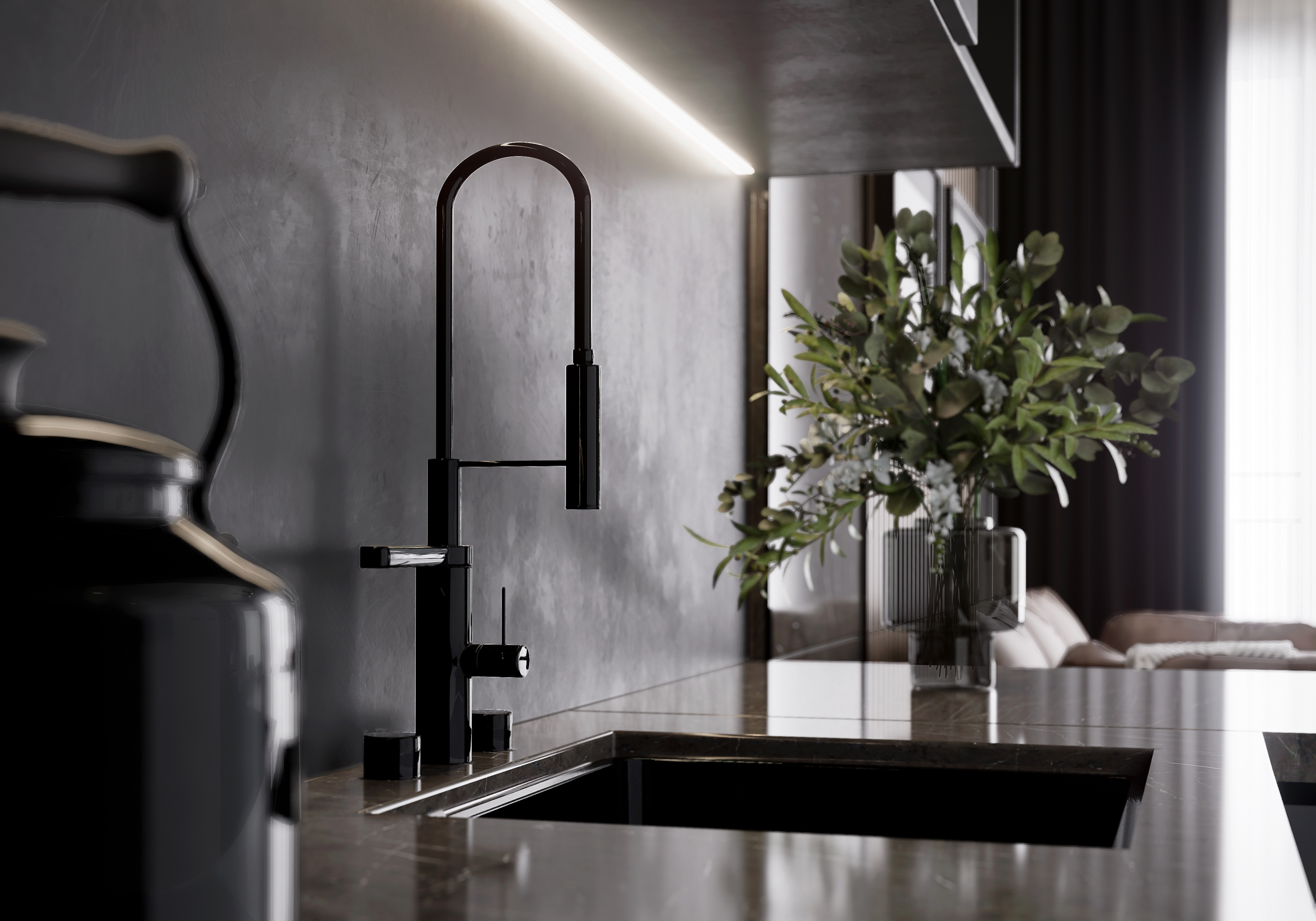 Dark apartment — Изображение №3 — 3D, Маркетинг на Dprofile