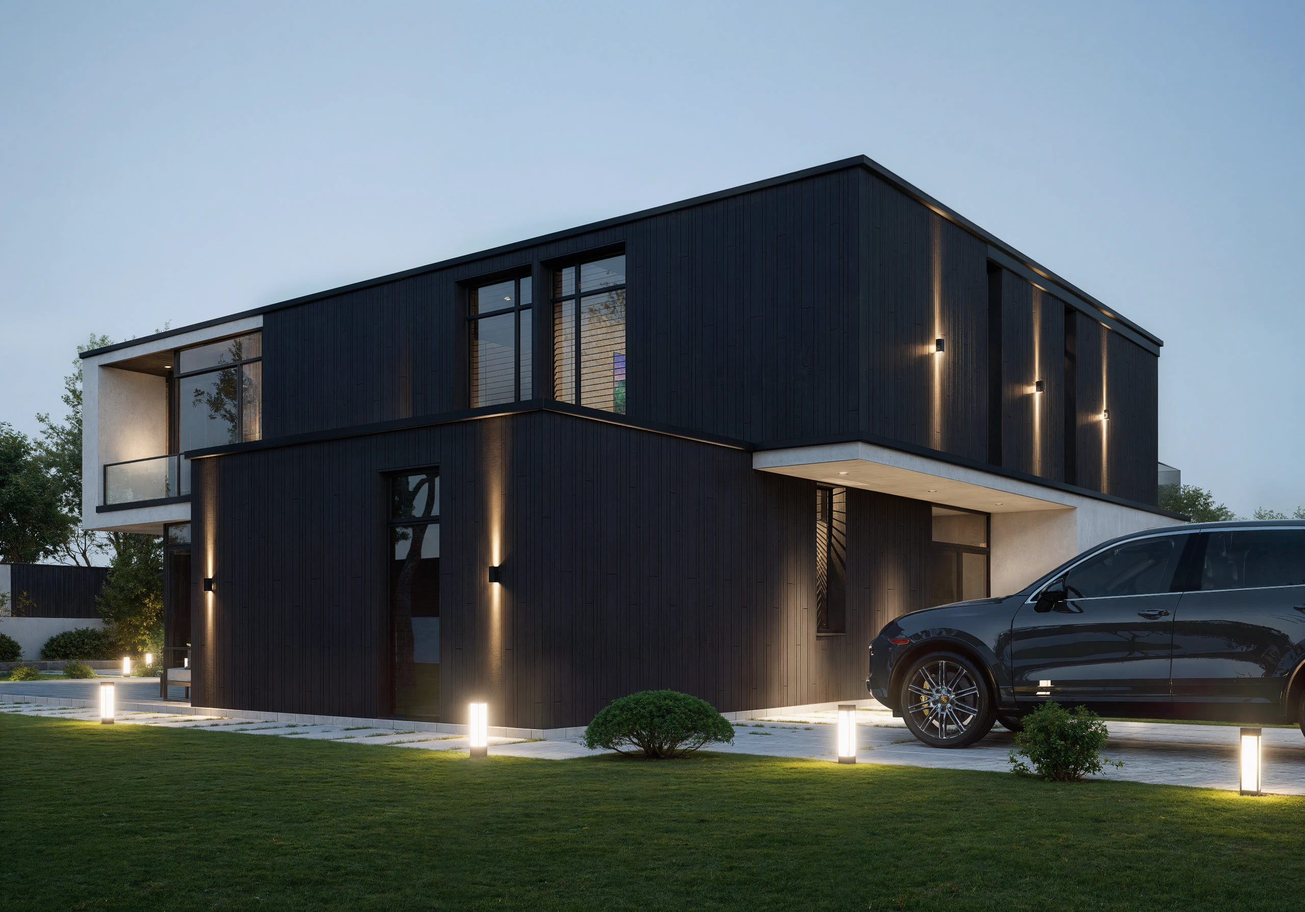 Дизайн экстерьеров частного дома — Изображение №4 — 3D на Dprofile