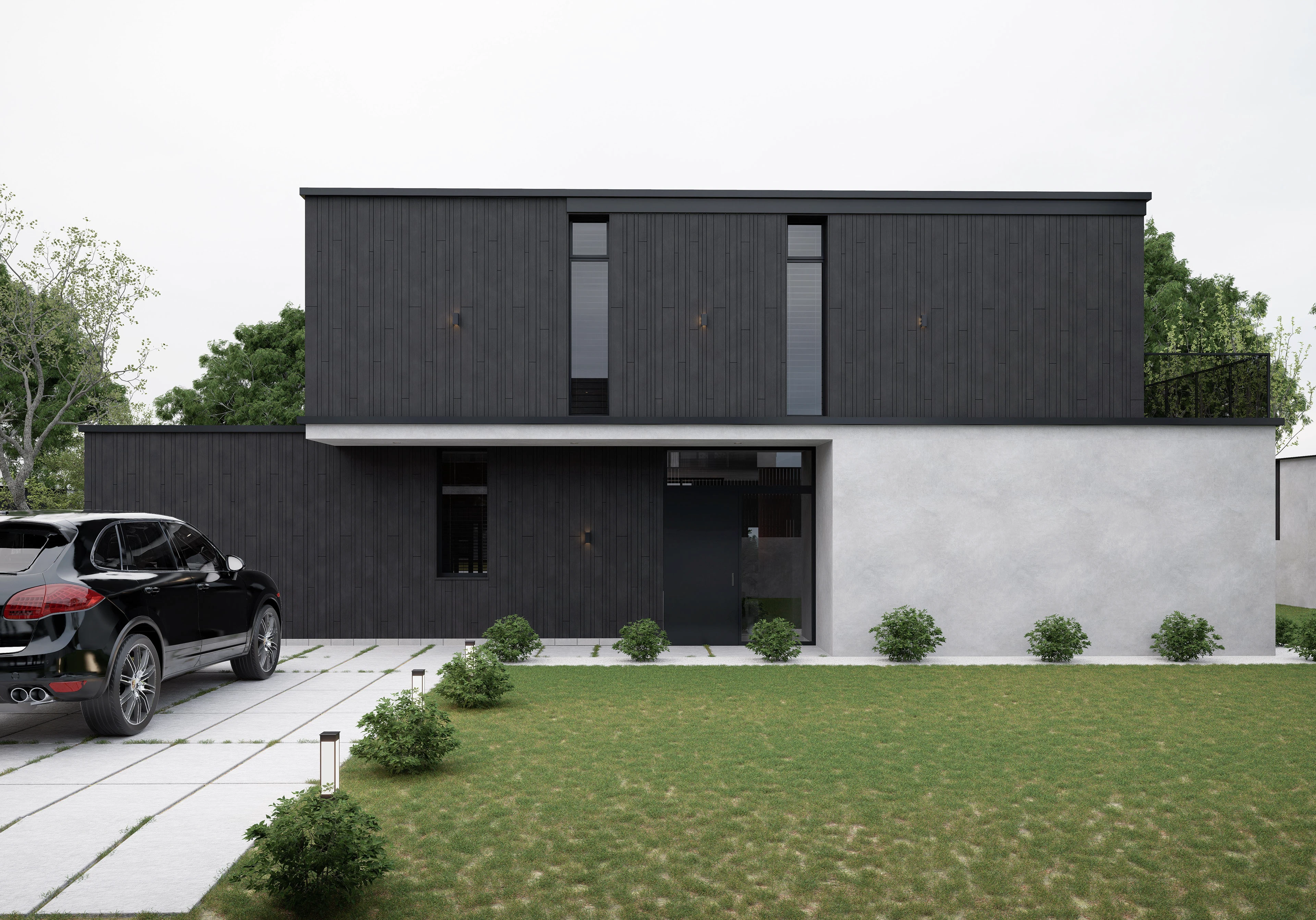 Дизайн экстерьеров частного дома — Изображение №1 — 3D на Dprofile