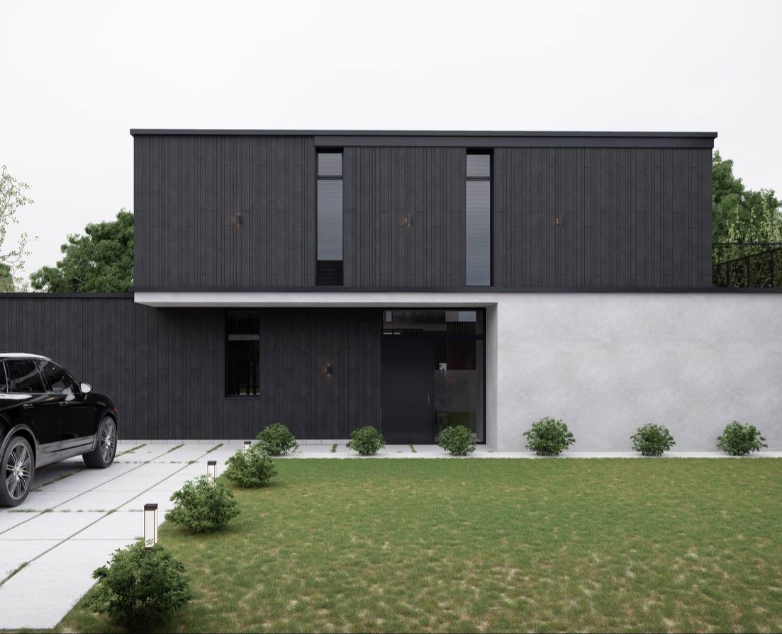 Дизайн экстерьеров частного дома на Dprofile