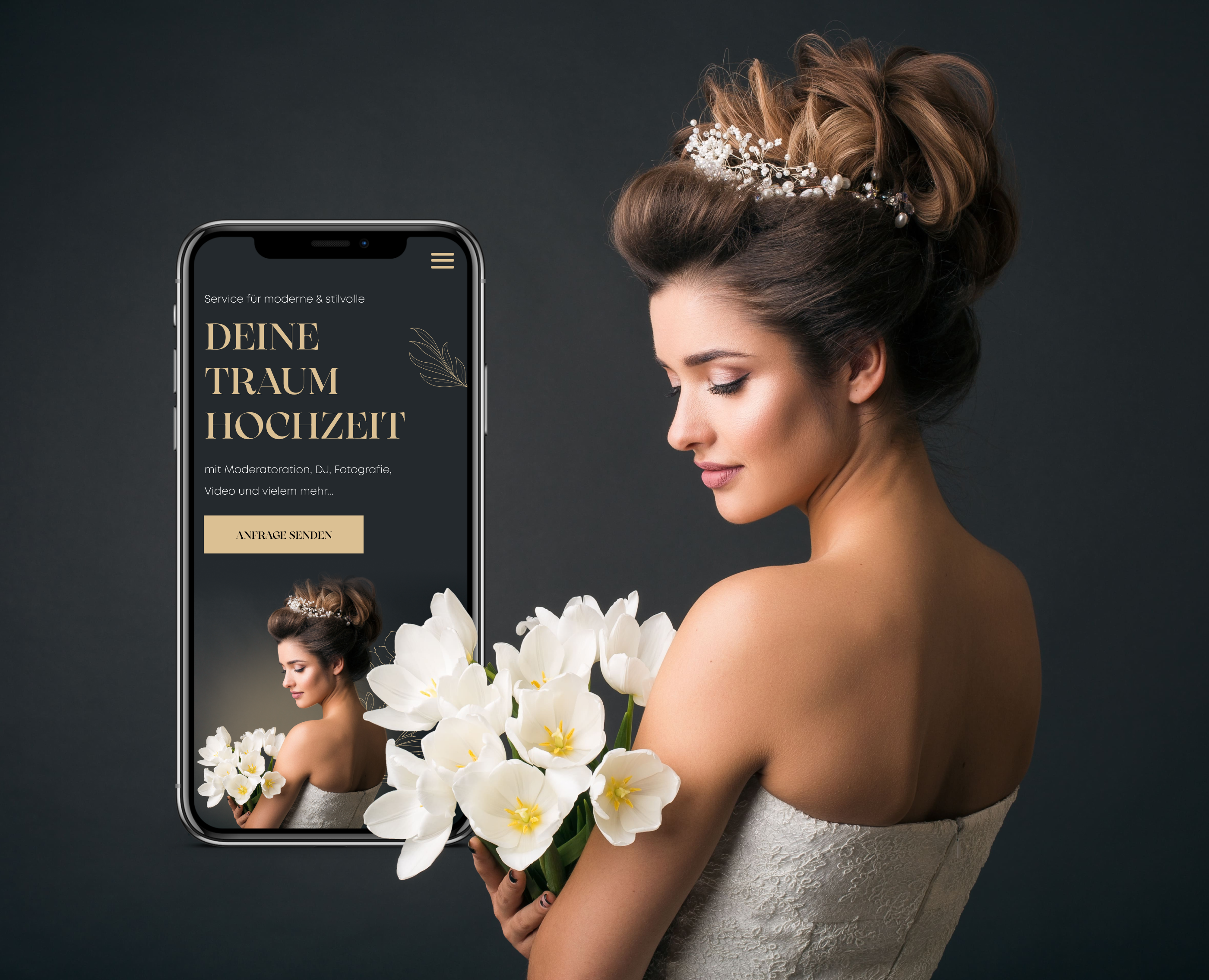 AK Events | Wedding Agency — Интерфейсы, Графика на Dprofile
