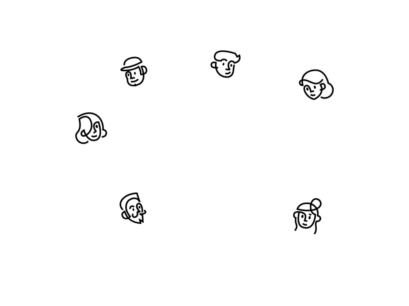 Визуальный концепт приложения знакомств «Дэйтус» — Изображение №3 — Интерфейсы, Брендинг на Dprofile