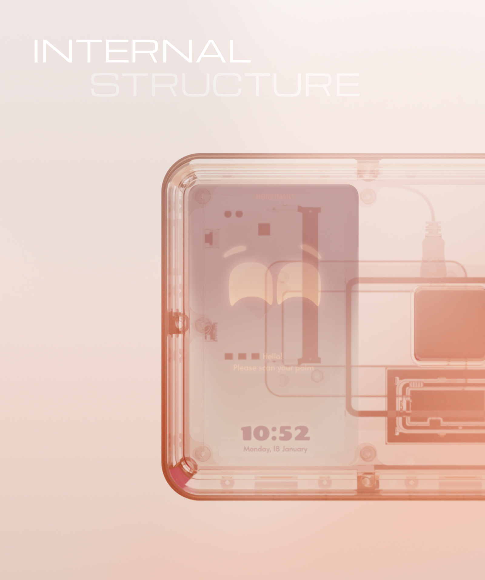 Palm Scanner | Сканер ладони | Palmjet — Изображение №5 — Интерфейсы, Промдизайн на Dprofile