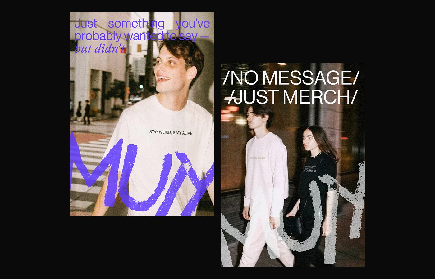 MU/Y merch | Brand identity — Изображение №6 — Брендинг на Dprofile