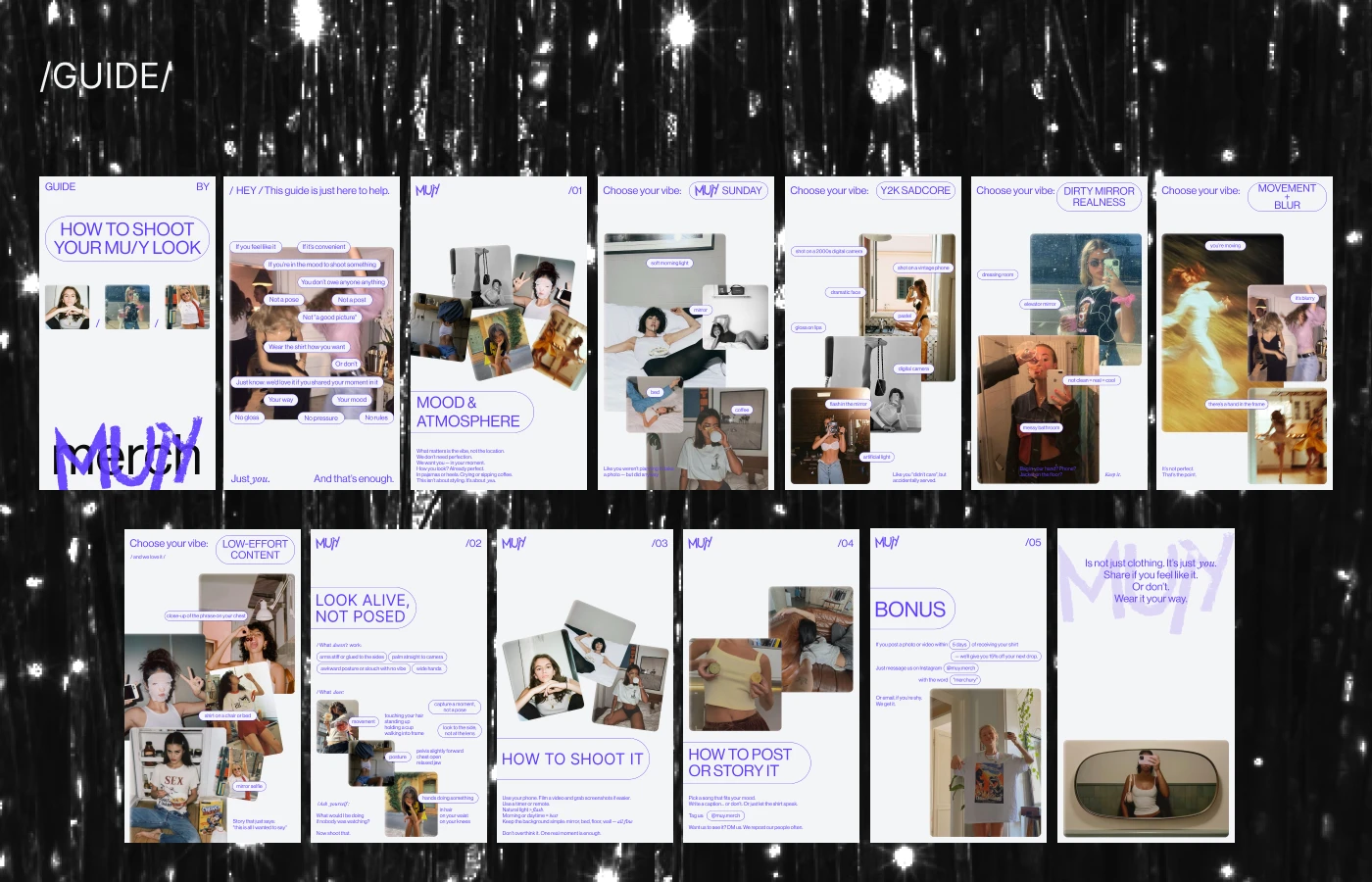 MU/Y merch | Brand identity — Изображение №14 — Брендинг на Dprofile