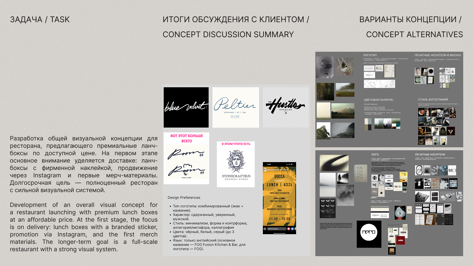 FOG | Разработка концепции | Логотип — Изображение №3 — Брендинг на Dprofile