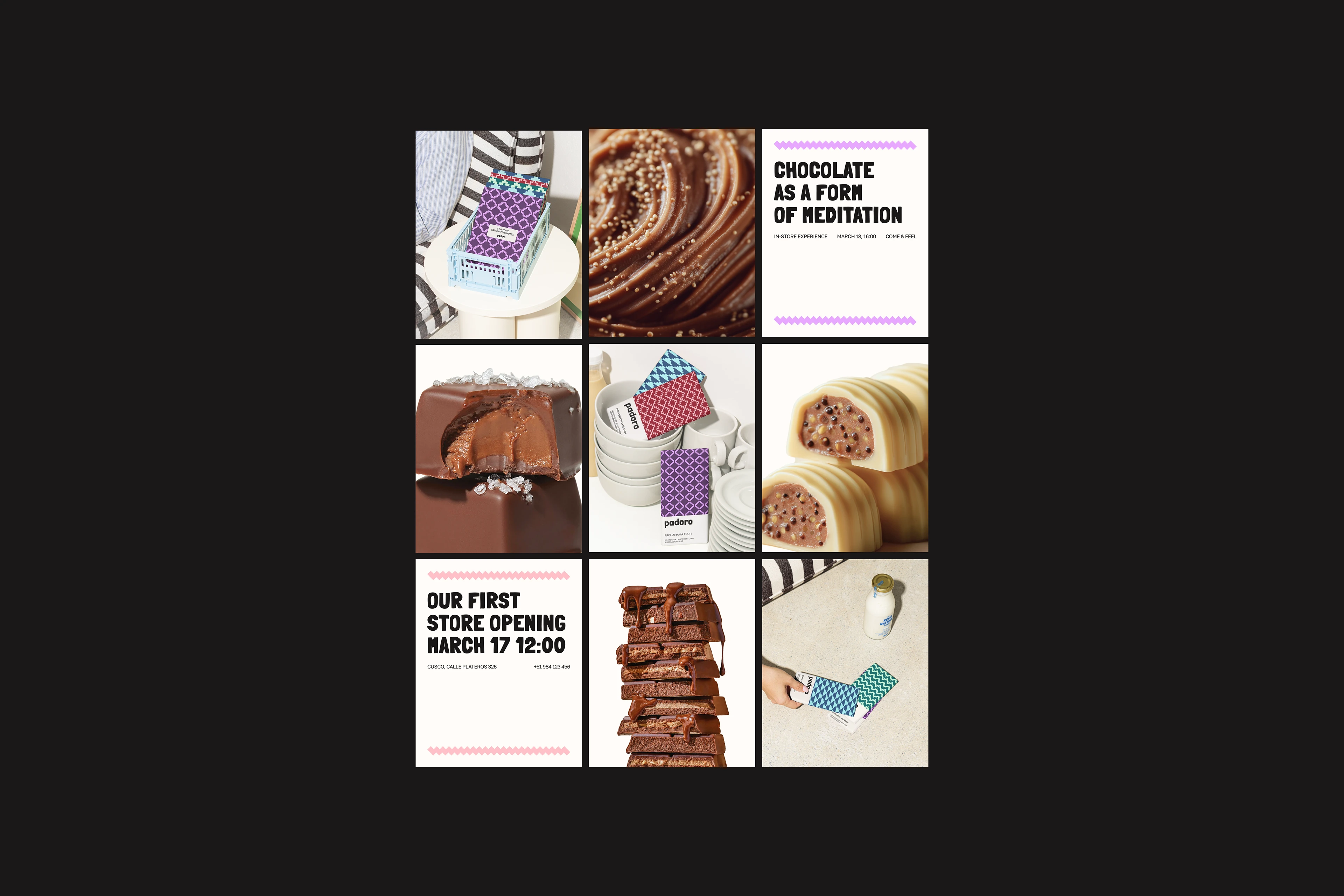 padoro | Фирменный стиль для бренда шоколада — Изображение №10 — Брендинг на Dprofile
