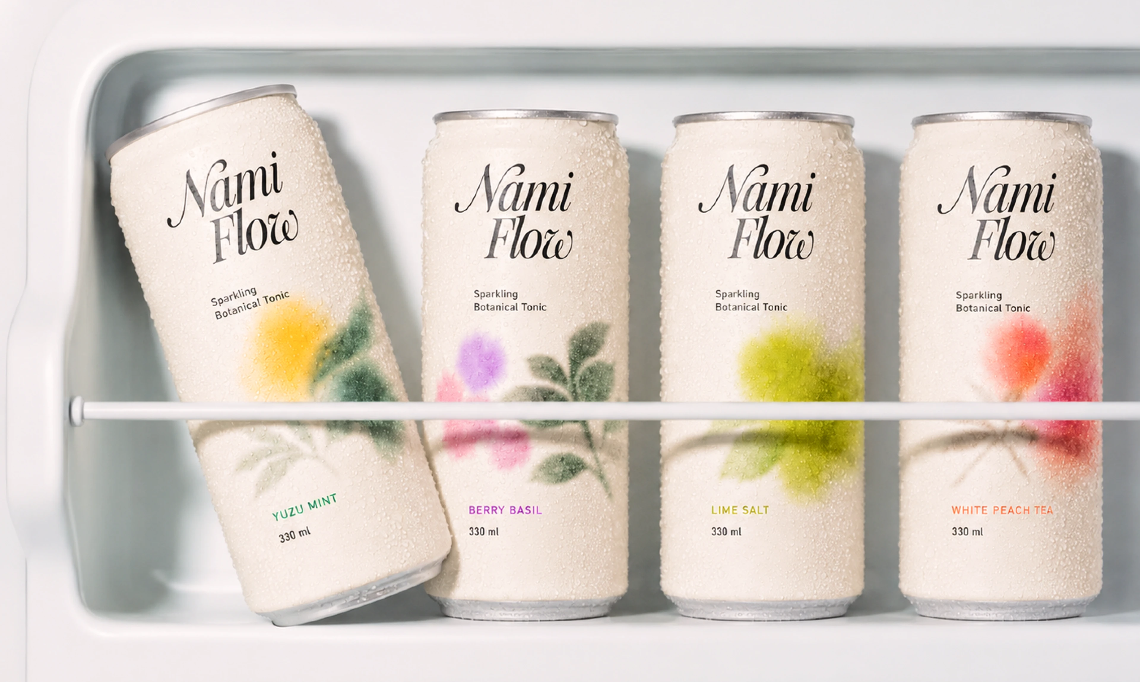 NAMI FLOW — Botanical Drink Identity — Изображение №3 — Брендинг, Промдизайн на Dprofile