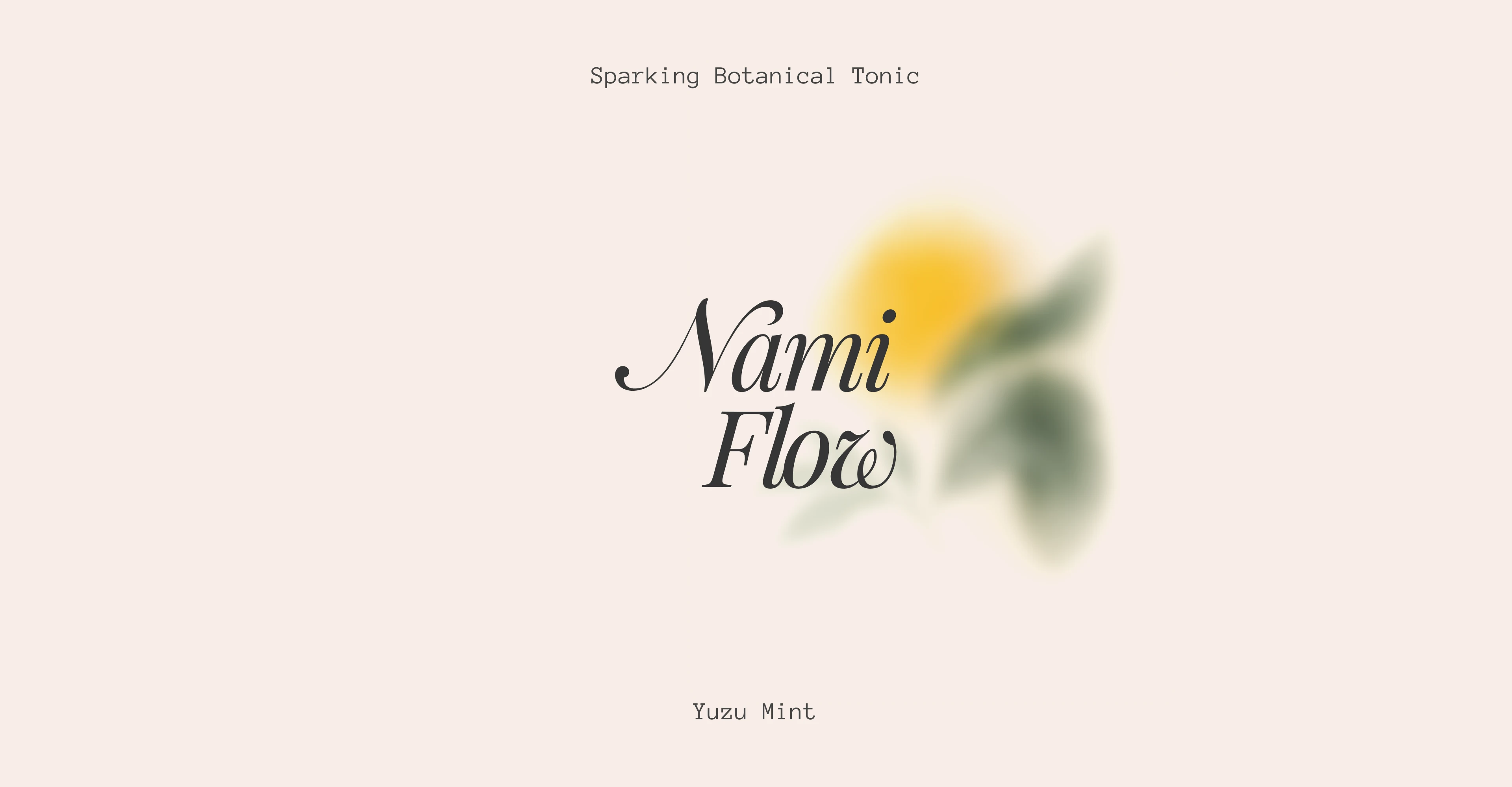 NAMI FLOW — Botanical Drink Identity — Изображение №10 — Брендинг, Промдизайн на Dprofile