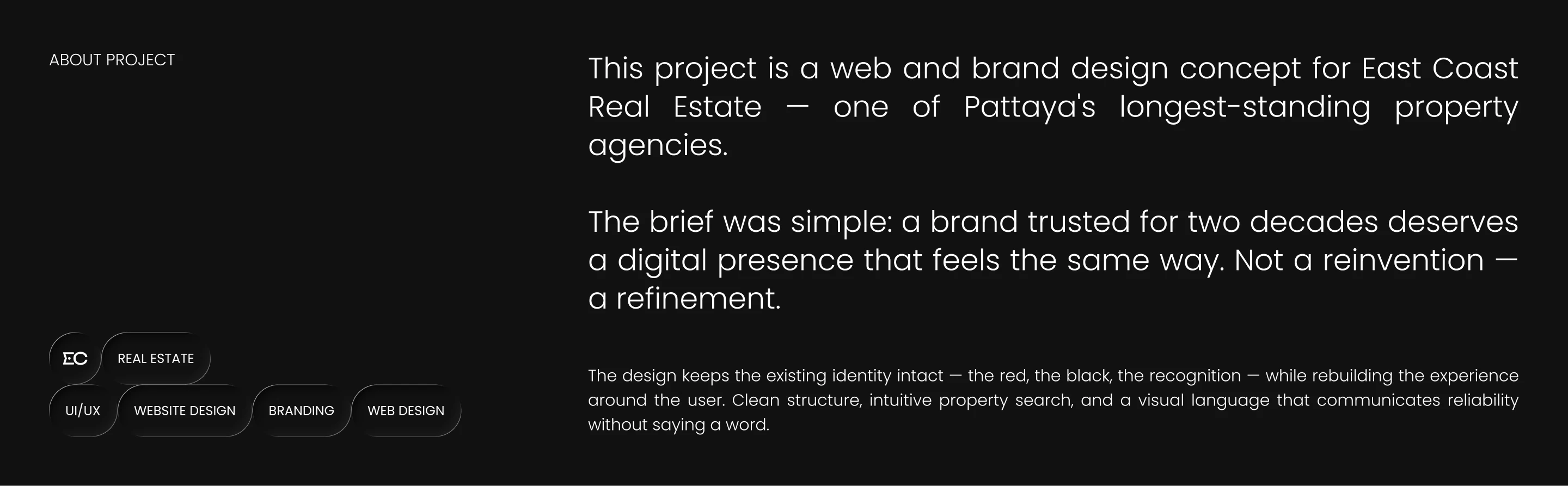 East Coast Real Estate | Web Design Concept — Изображение №2 — Интерфейсы на Dprofile