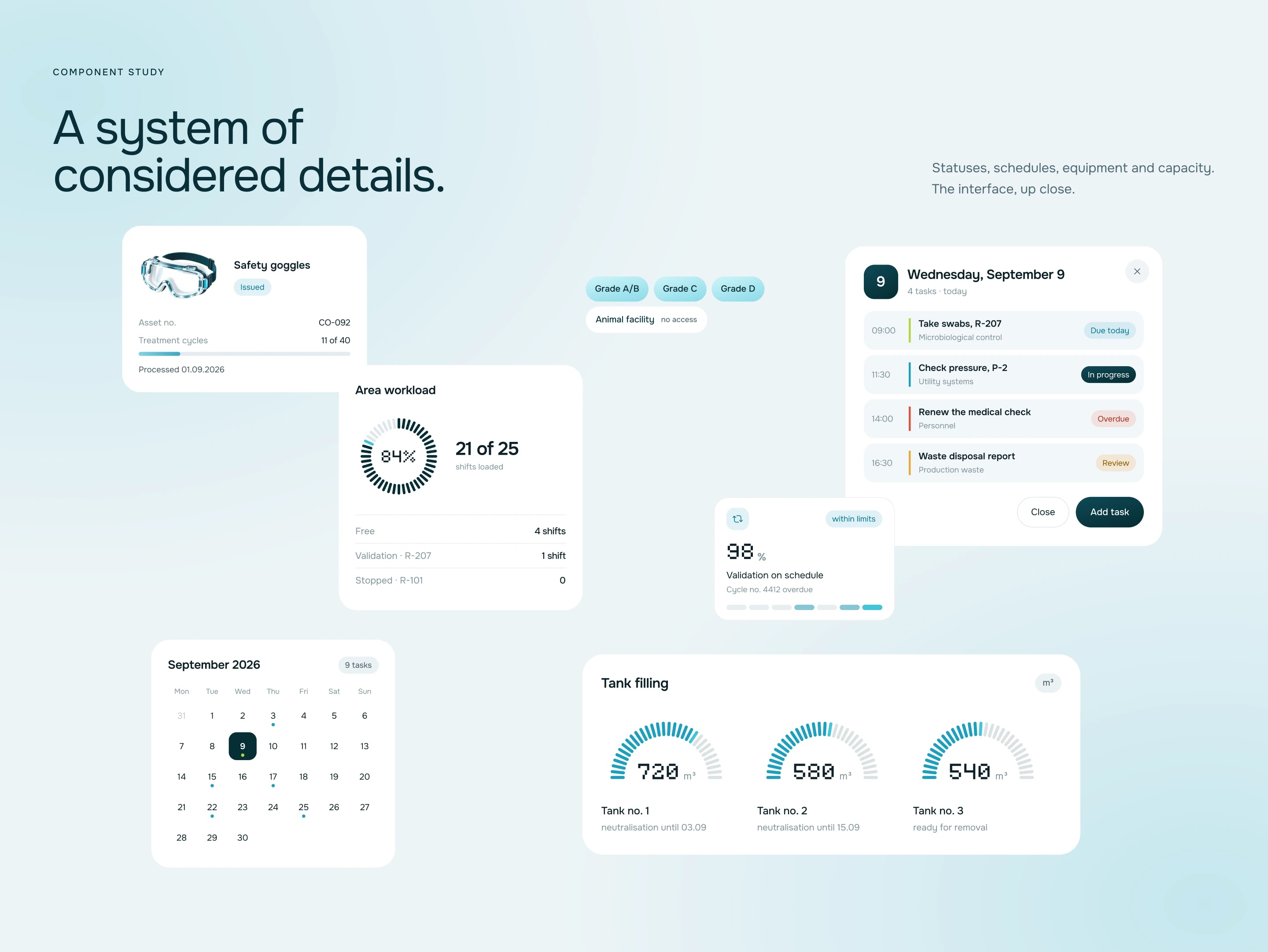 Klaris — Clarity for Pharmaceutical Operations — Изображение №8 — Интерфейсы на Dprofile