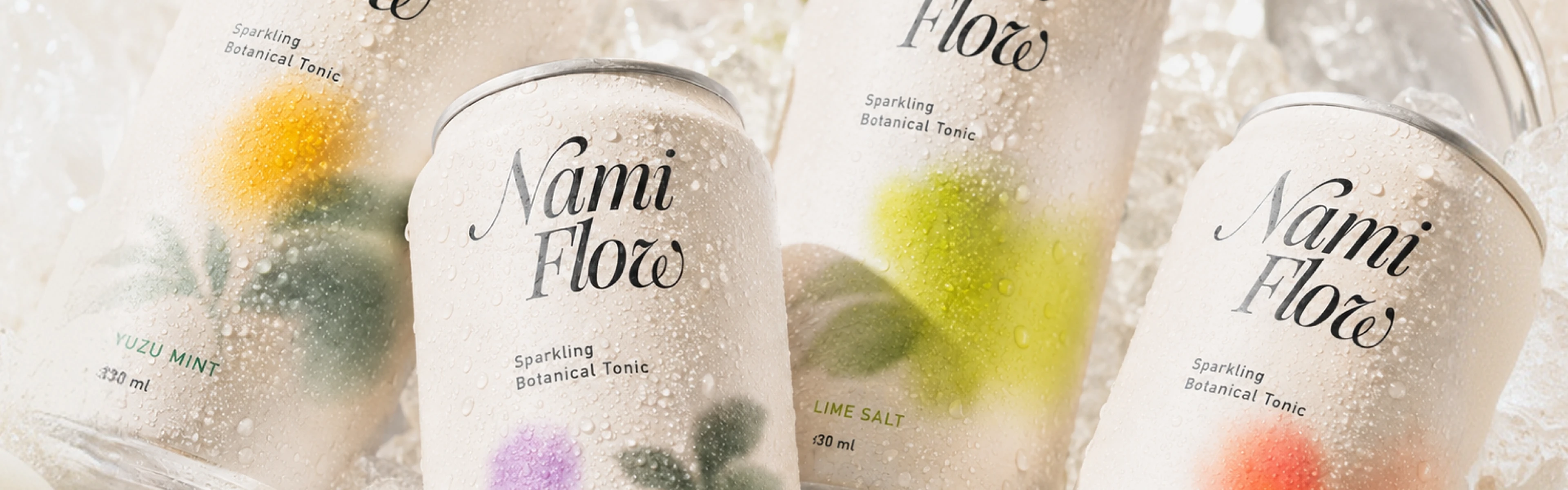 NAMI FLOW — Botanical Drink Identity — Изображение №1 — Брендинг, Промдизайн на Dprofile