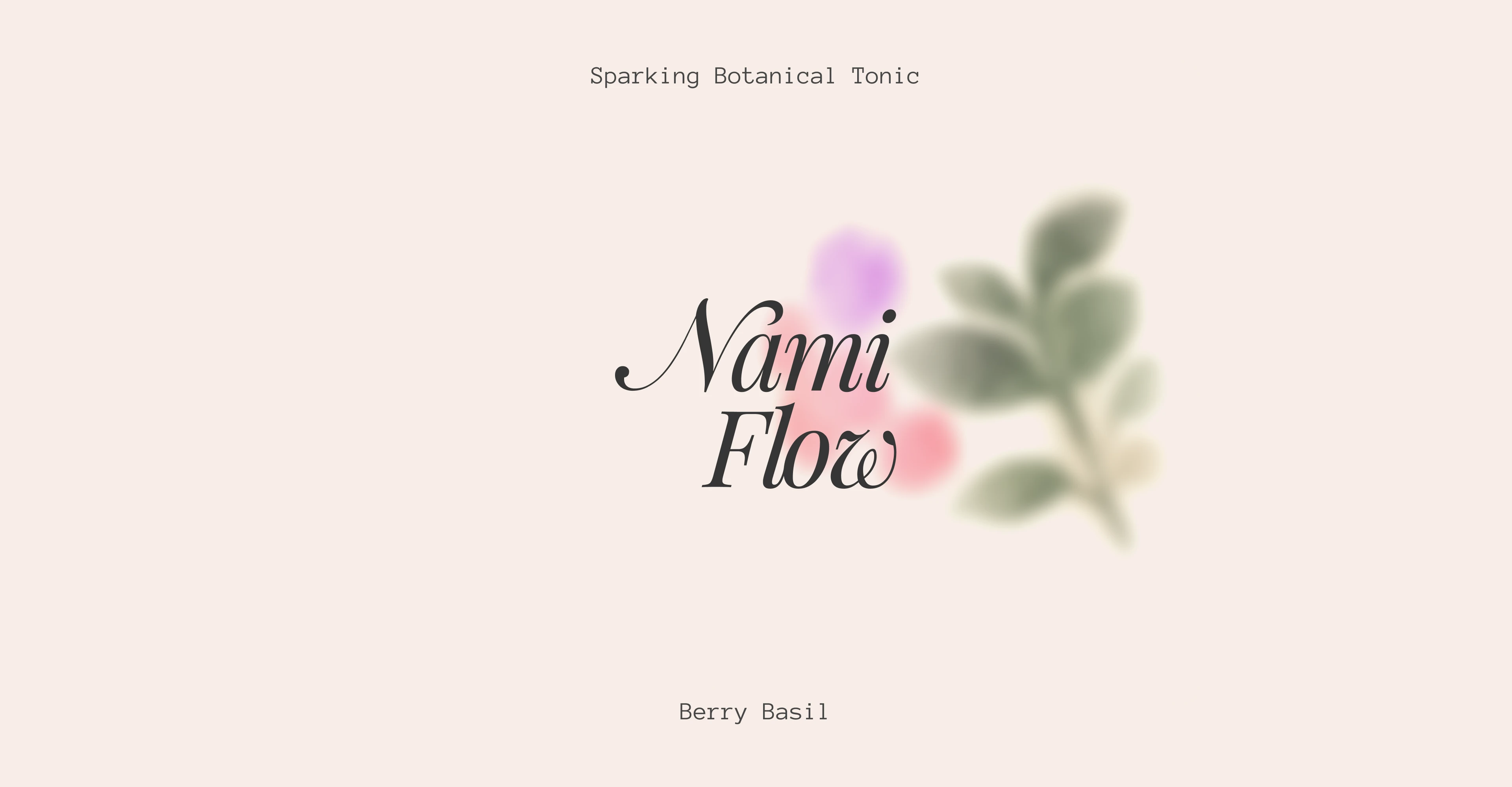 NAMI FLOW — Botanical Drink Identity — Изображение №8 — Брендинг, Промдизайн на Dprofile