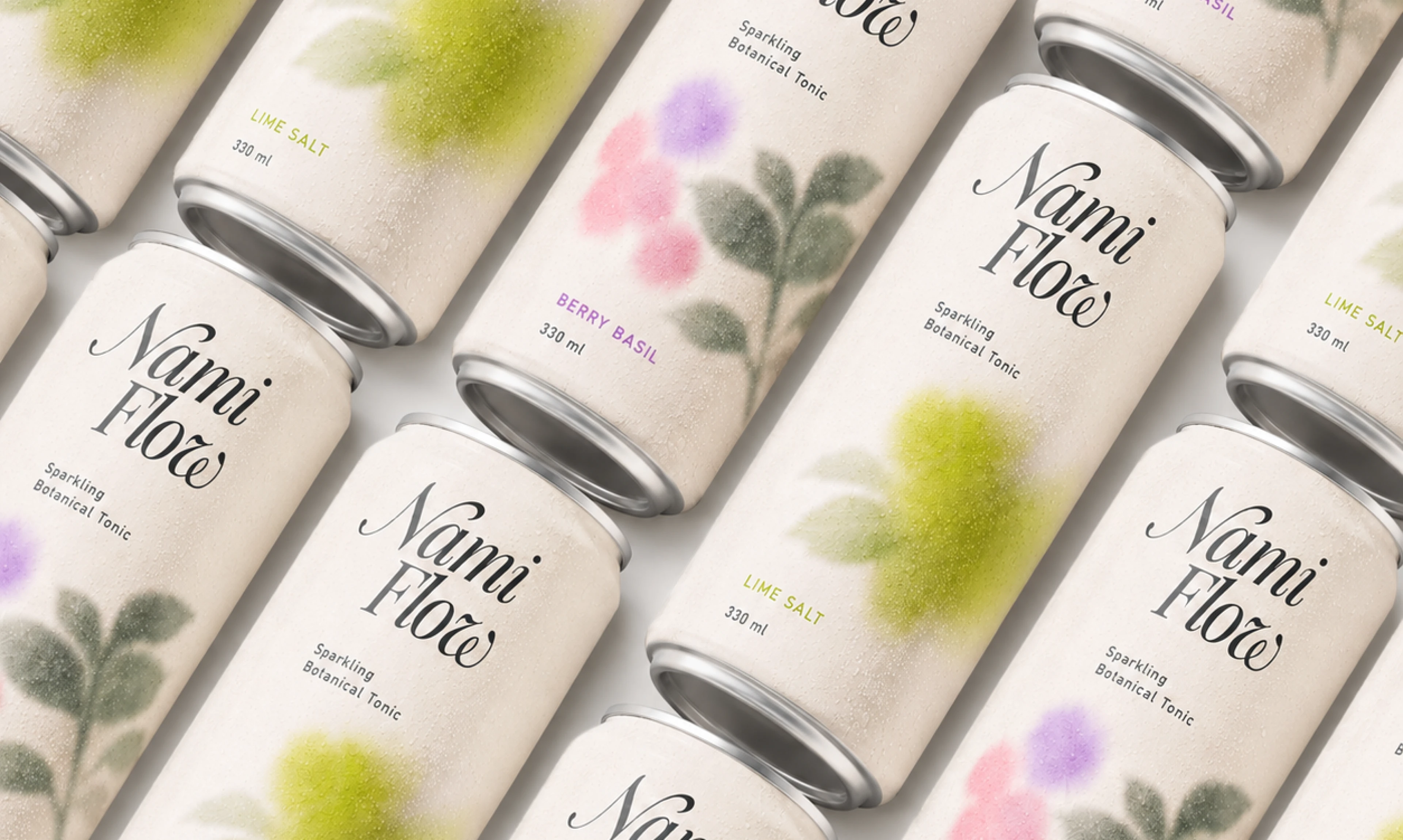 NAMI FLOW — Botanical Drink Identity — Изображение №12 — Брендинг, Промдизайн на Dprofile