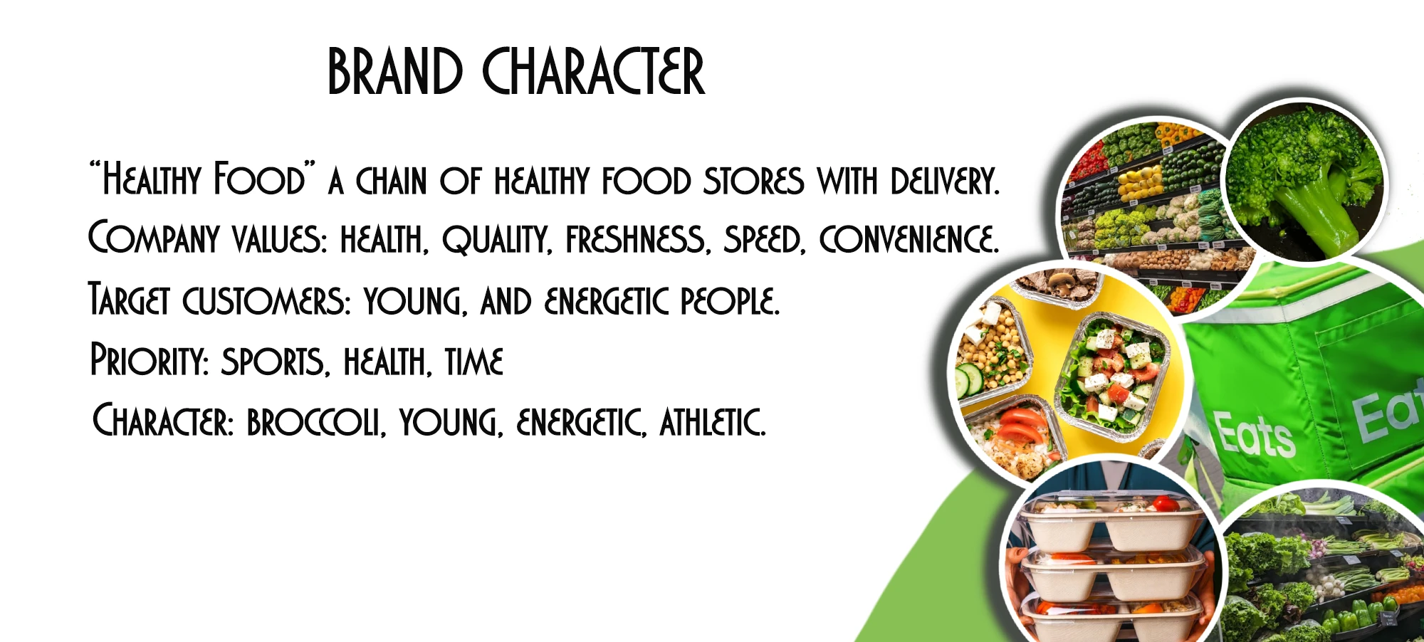 Маскот для магазина правильного питания. Персонаж Брок Коля. — Изображение №2 — Брендинг, Иллюстрация на Dprofile