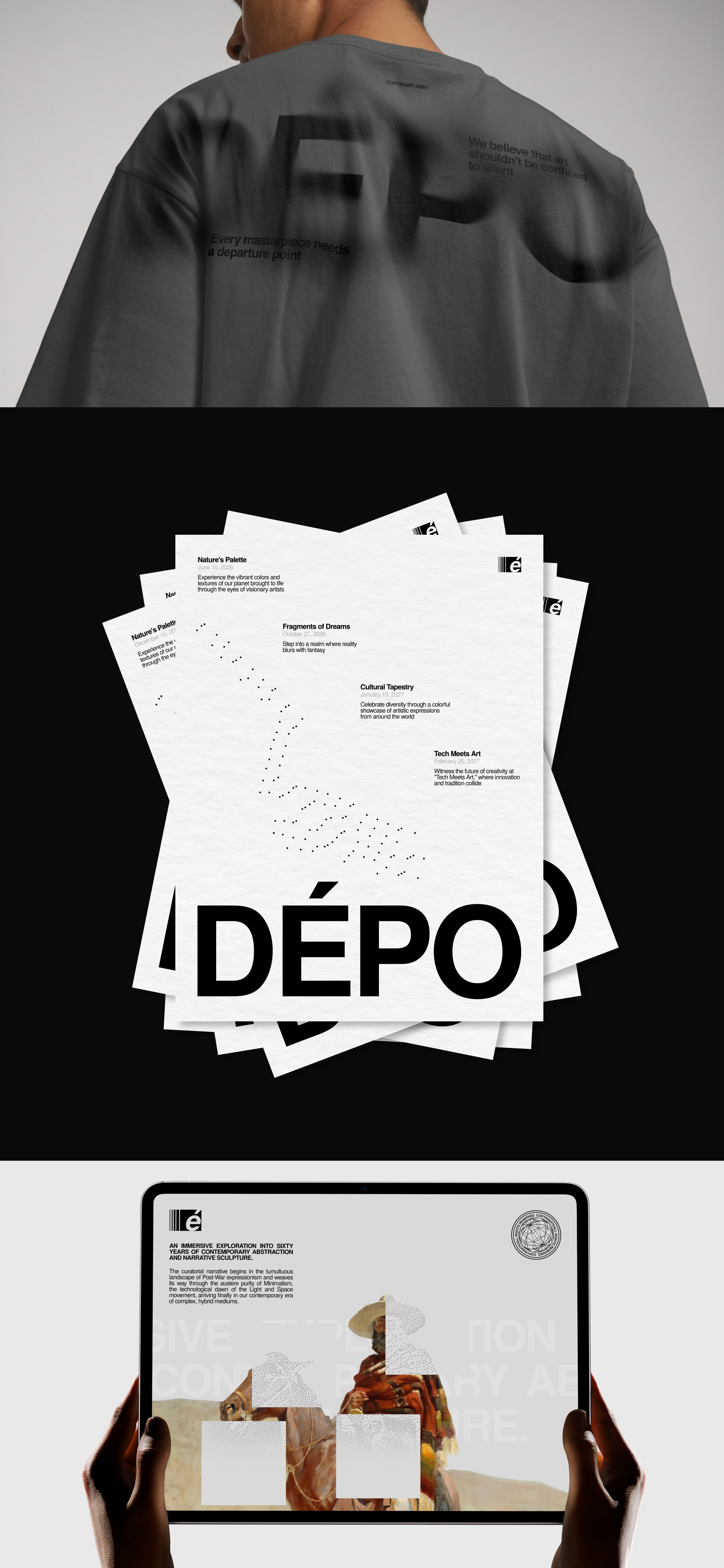 DÉPO — Изображение №2 — Брендинг, Графика на Dprofile