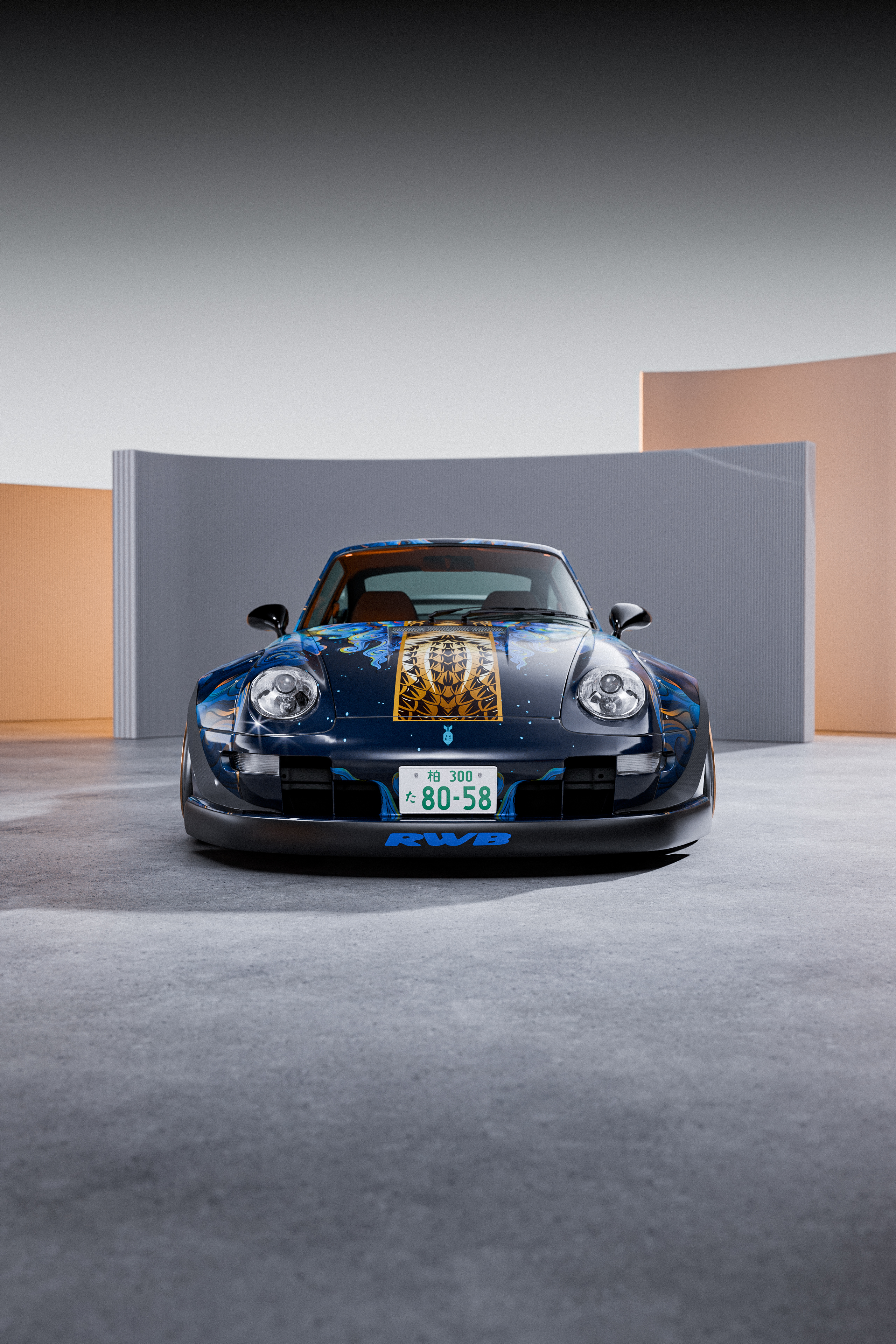 Porsche 911 RWB — Изображение №7 — Иллюстрация, 3D на Dprofile