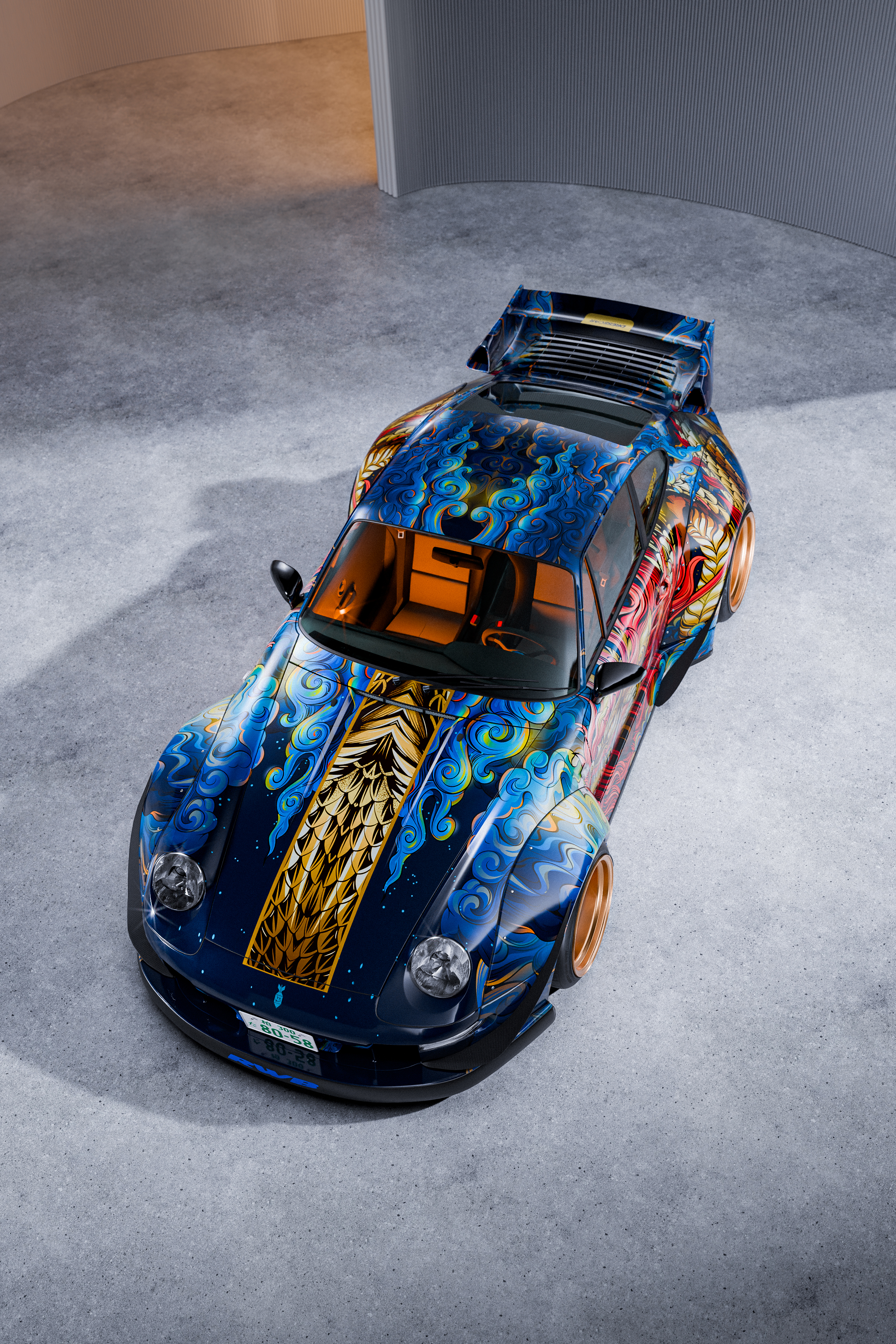 Porsche 911 RWB — Изображение №4 — Иллюстрация, 3D на Dprofile