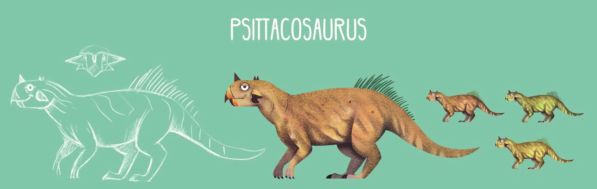 Динозавры — Изображение №12 — Иллюстрация, Анимация на Dprofile