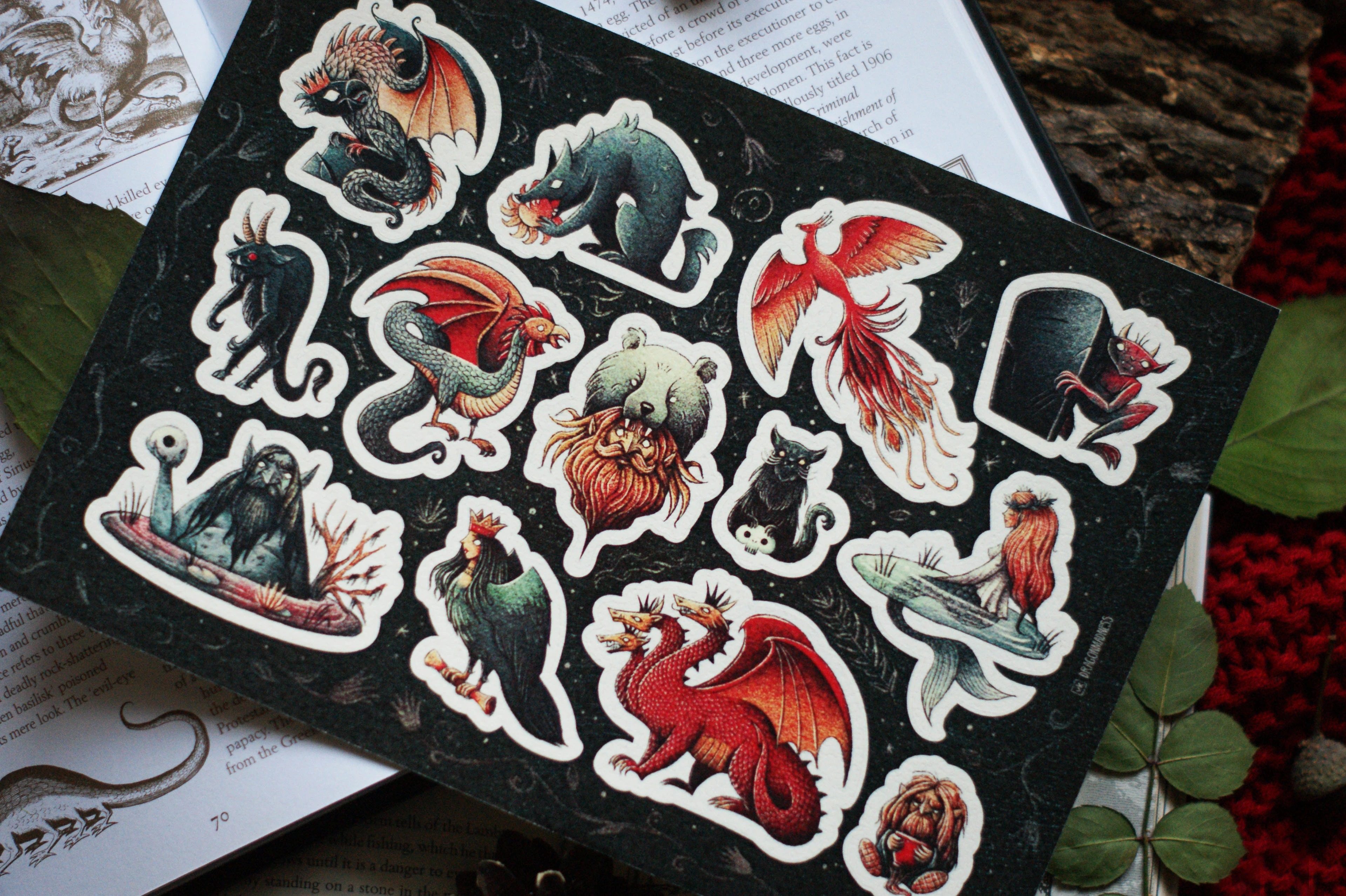 Стикерпак "Славянская мифология" — Изображение №4 — Иллюстрация, Графика на Dprofile