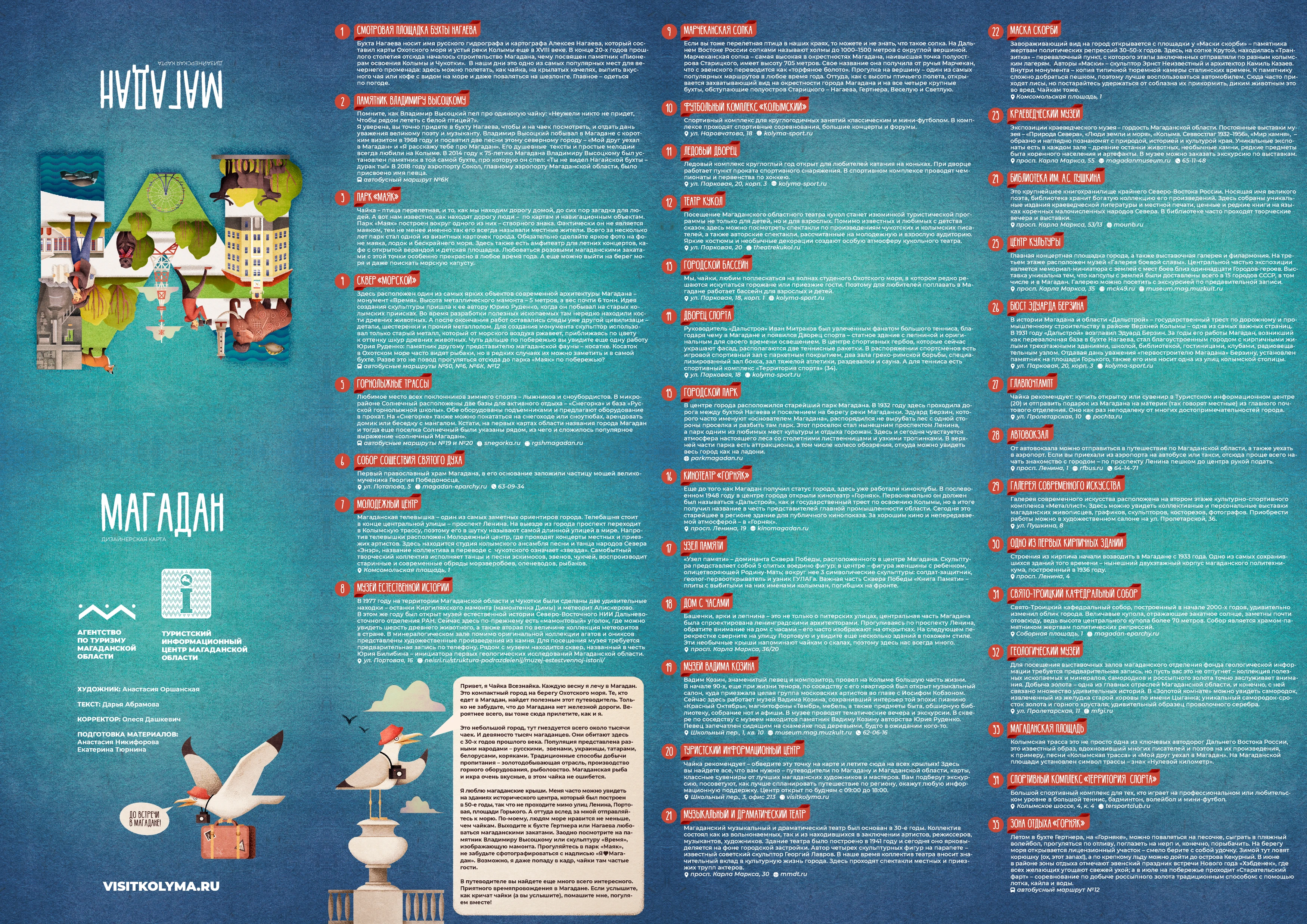 Карта Магадана — Изображение №13 — Иллюстрация, Графика на Dprofile