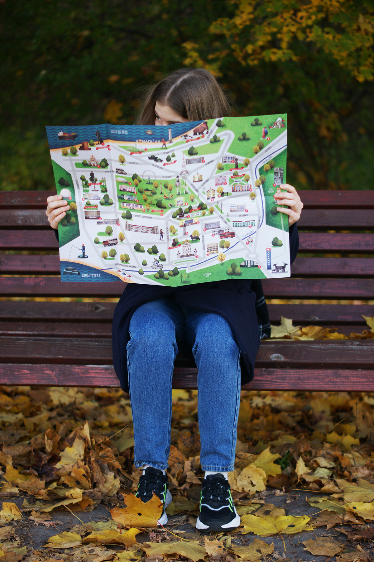 Карта Магадана — Изображение №8 — Иллюстрация, Графика на Dprofile