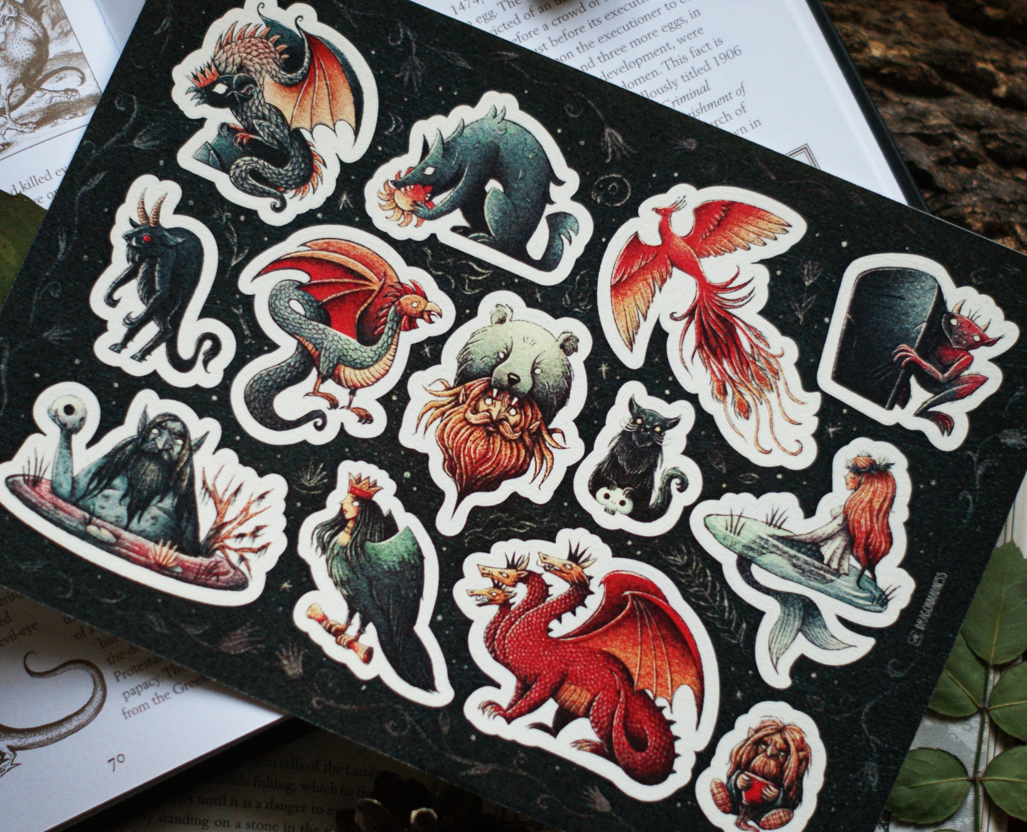 Стикерпак "Славянская мифология" на Dprofile