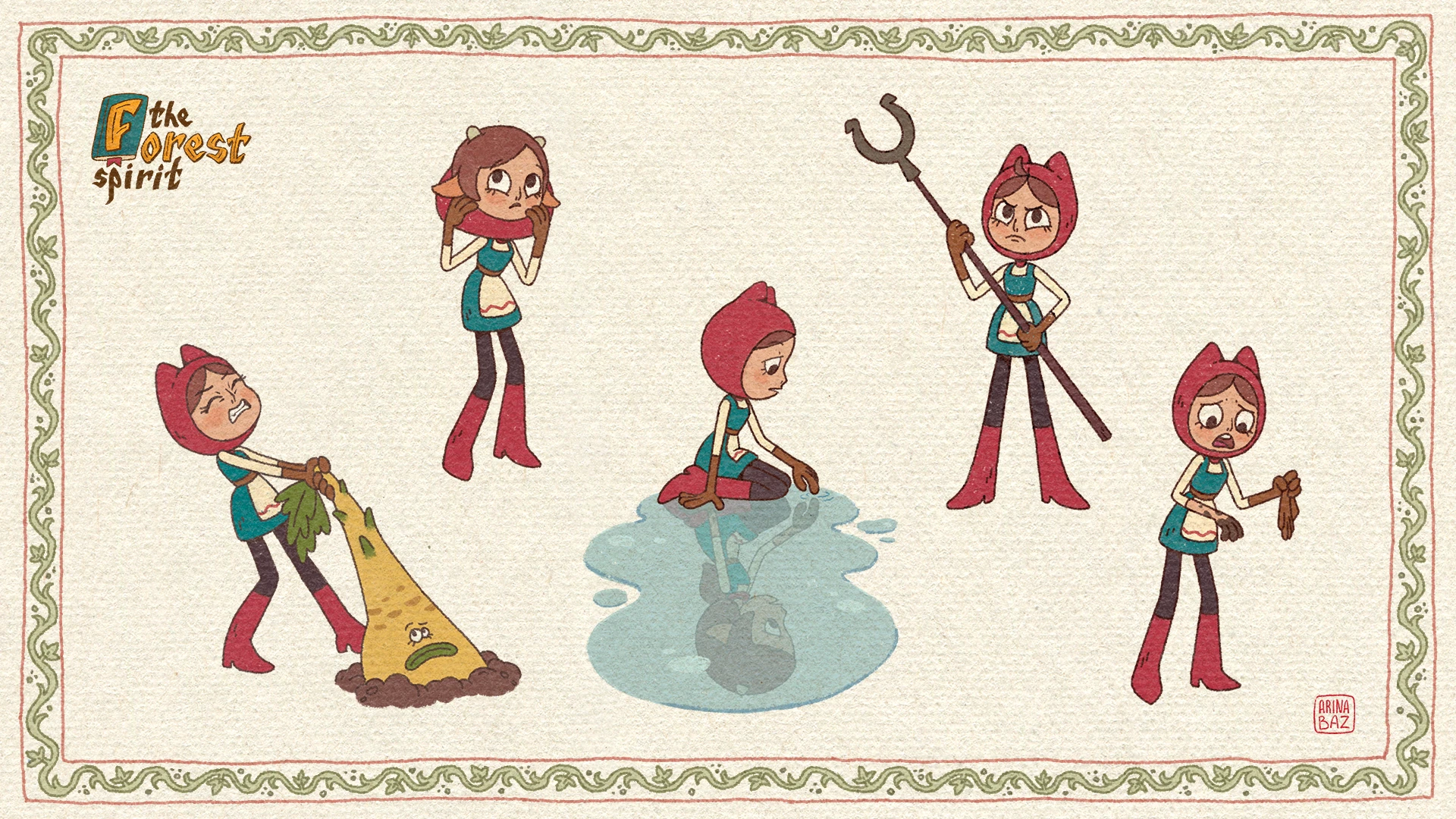 The Forest Spirit — Изображение №3 — Иллюстрация на Dprofile