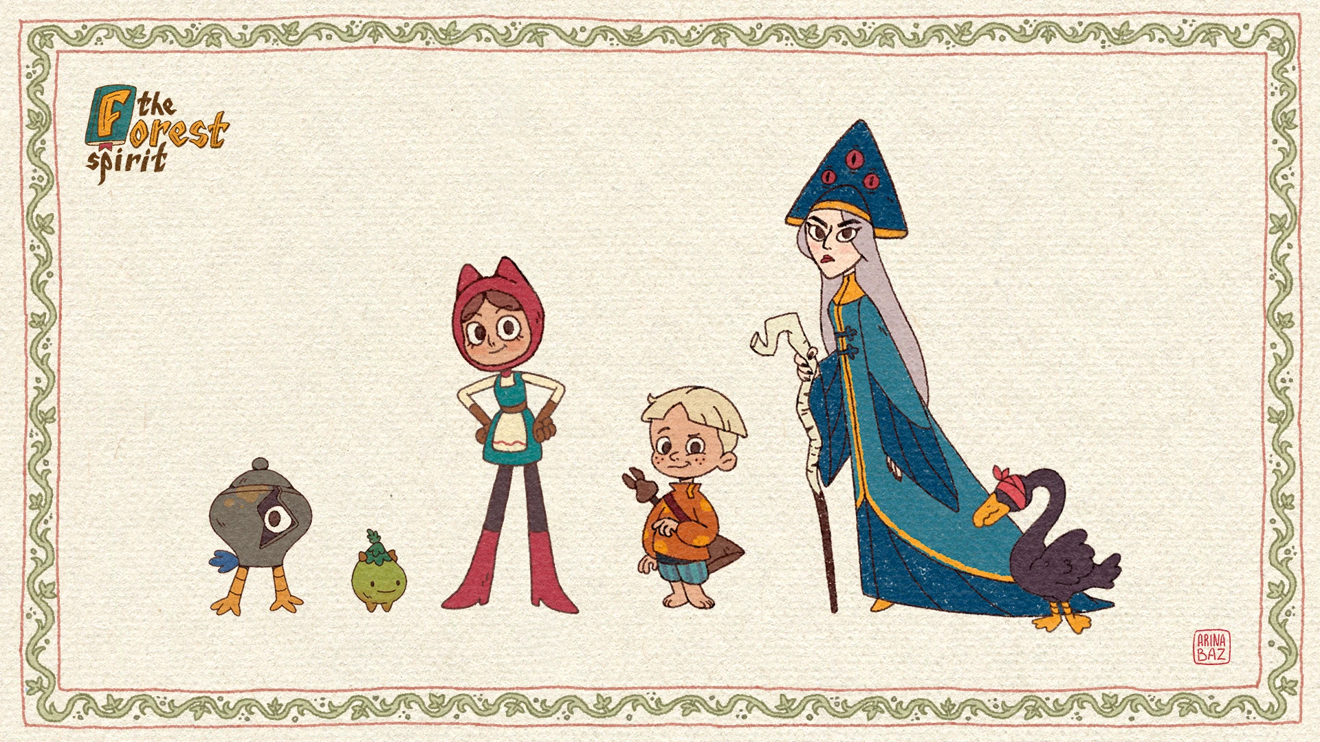 The Forest Spirit — Изображение №1 — Иллюстрация на Dprofile