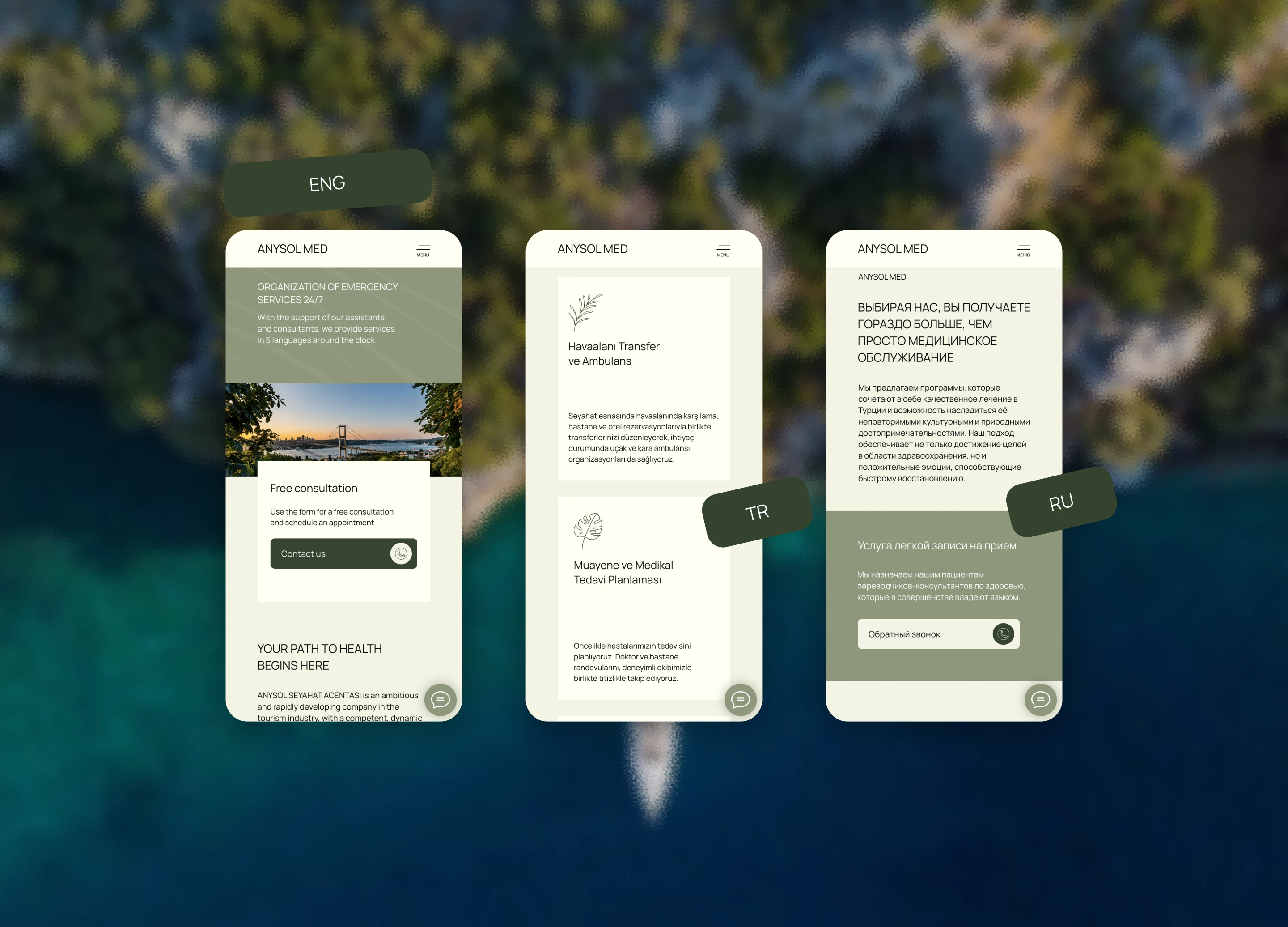 Дизайн сайта для медицинского туризма в Турции — Изображение №6 — Интерфейсы на Dprofile