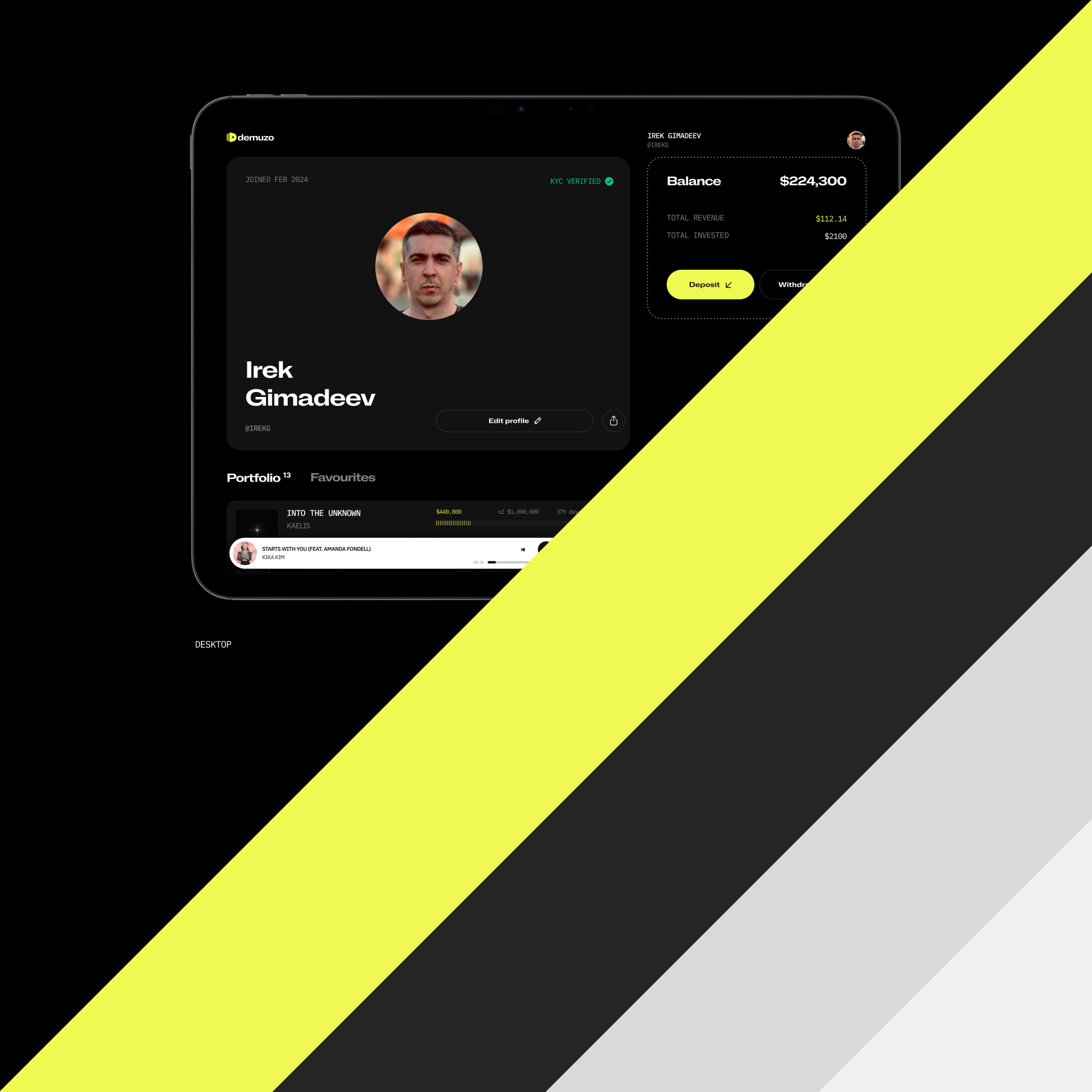 Demuzo — Изображение №10 — Интерфейсы на Dprofile