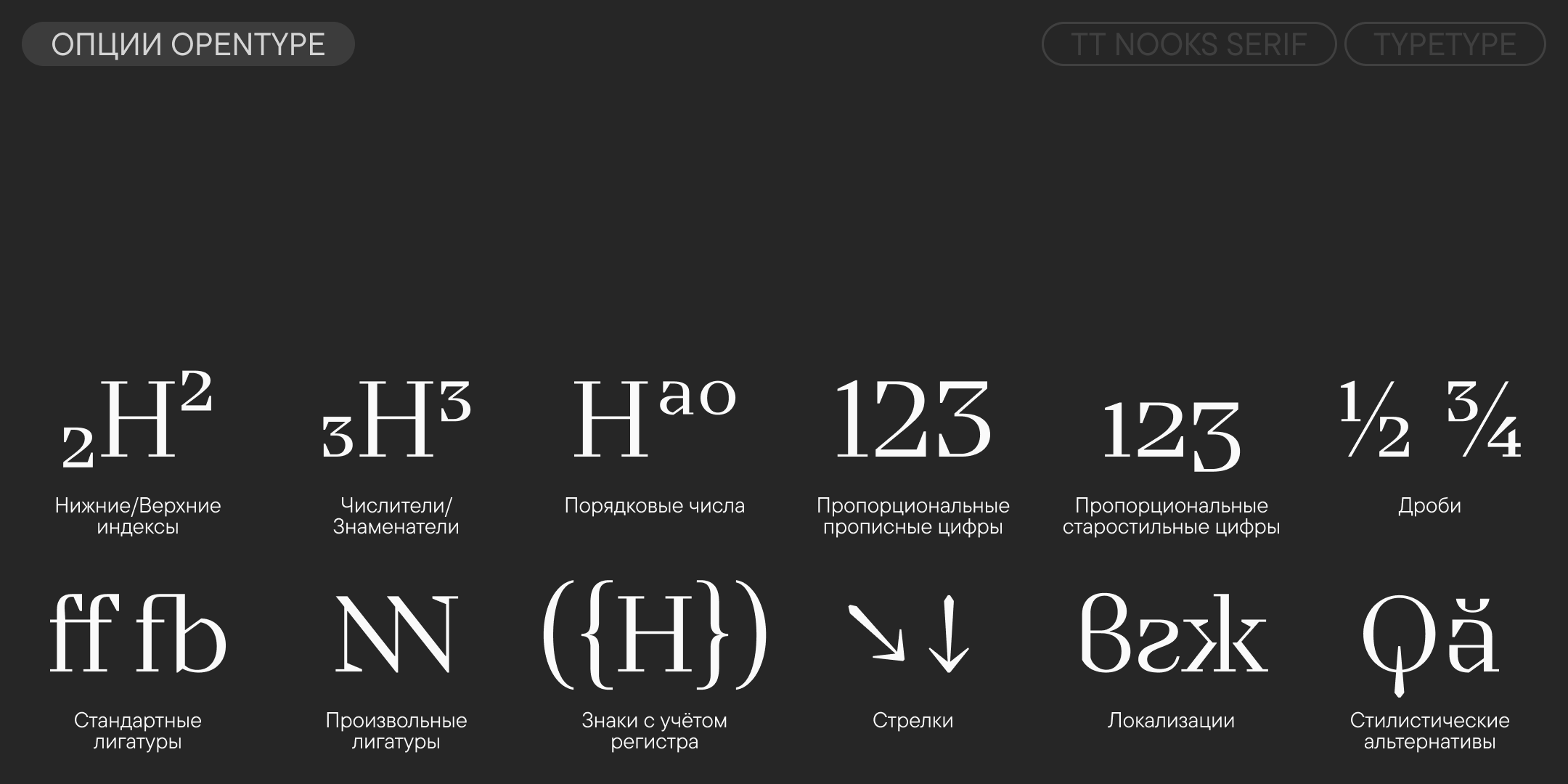 TT Nooks Serif UPD 2026 — Изображение №12 — Графика на Dprofile
