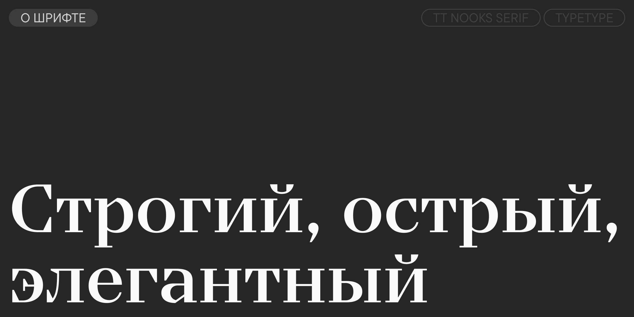 TT Nooks Serif UPD 2026 — Изображение №3 — Графика на Dprofile