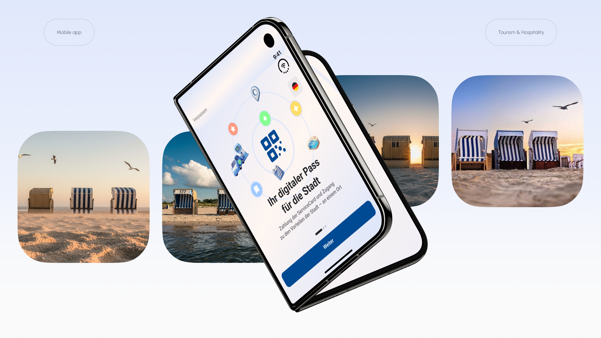Nordseeküste App — Tourism Experience — Изображение №1 — Интерфейсы на Dprofile