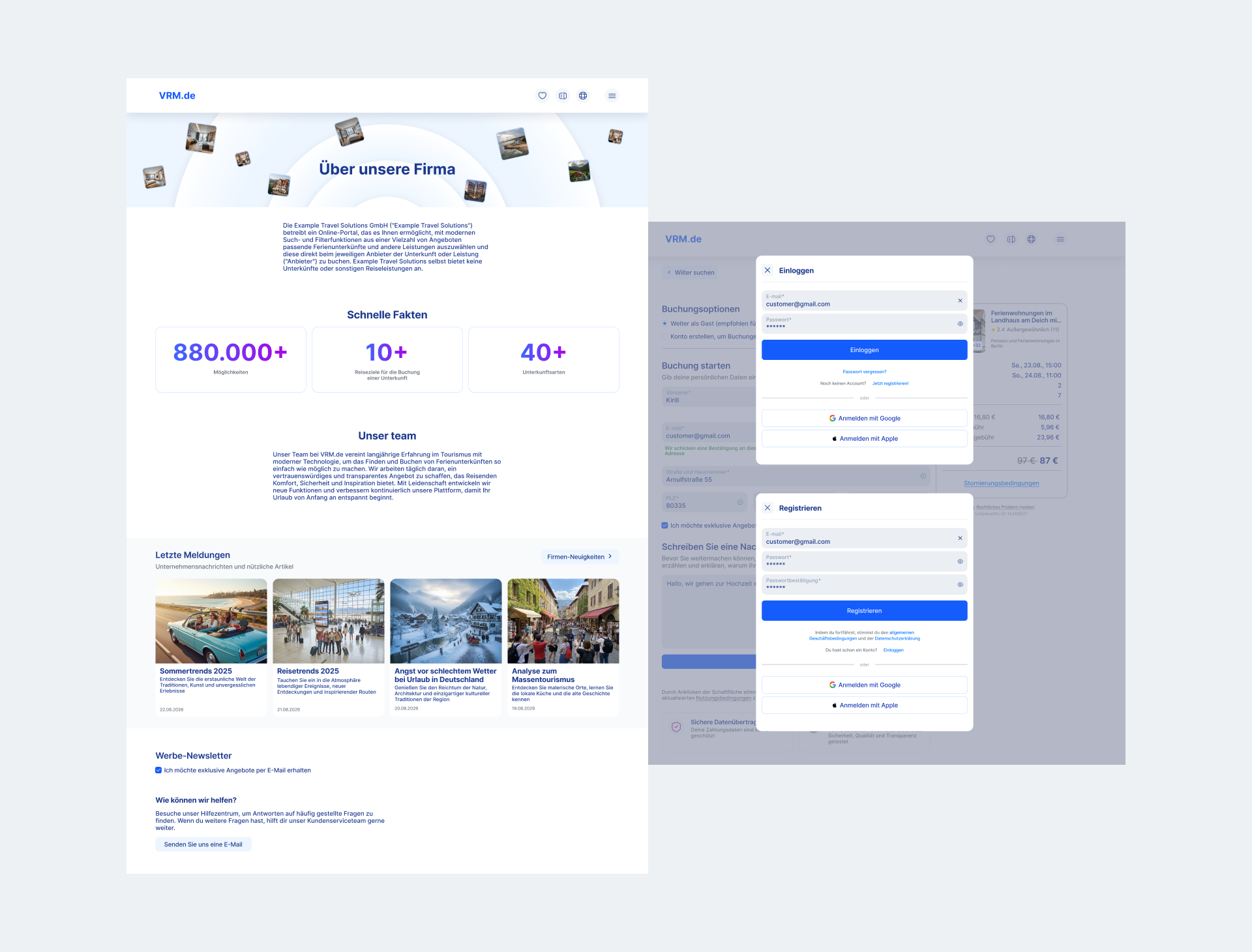 Vacation Rental Marketplace – Product Design & UX/UI — Изображение №16 — Интерфейсы на Dprofile